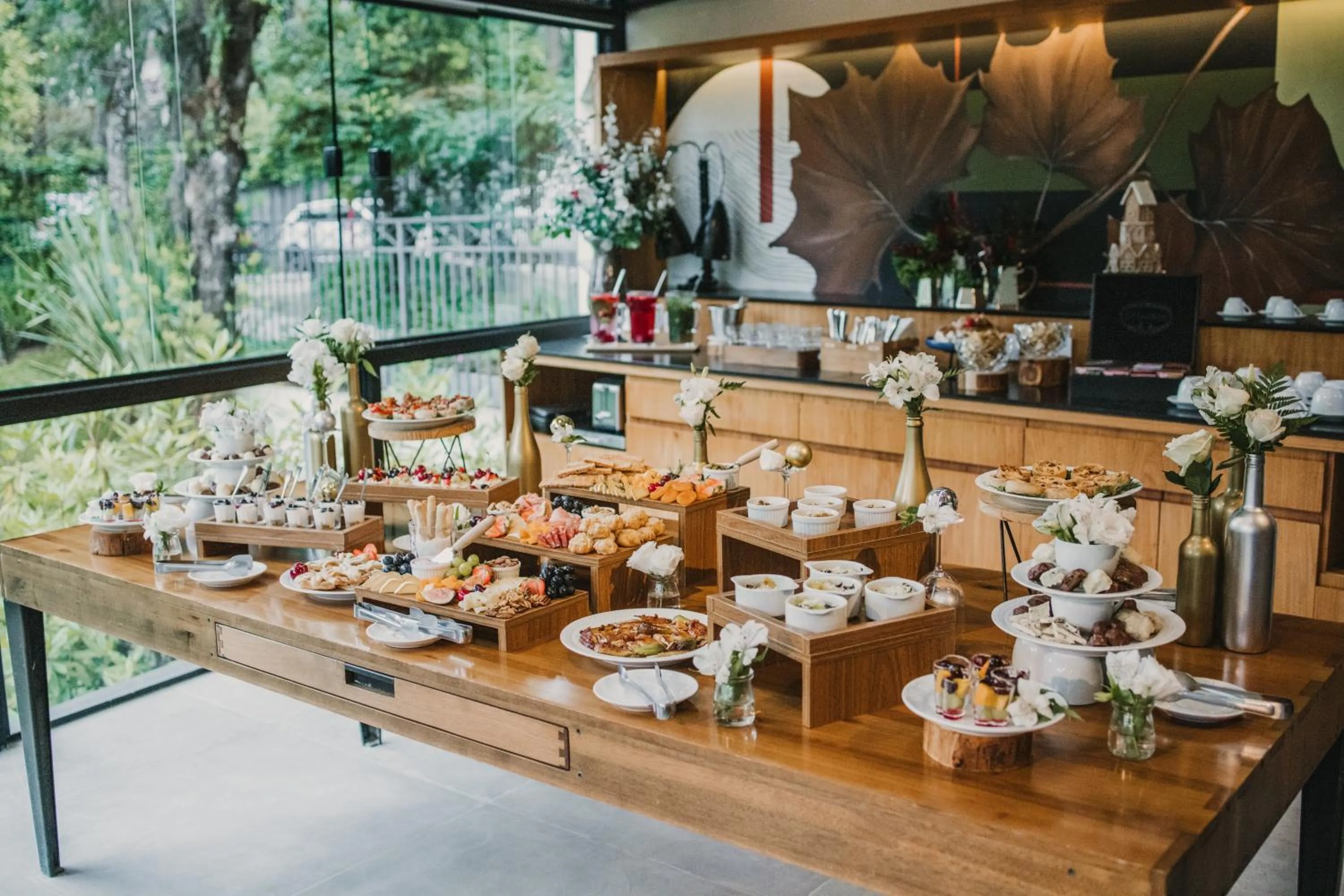 Breakfast in Villa Amistà Campos do Jordão