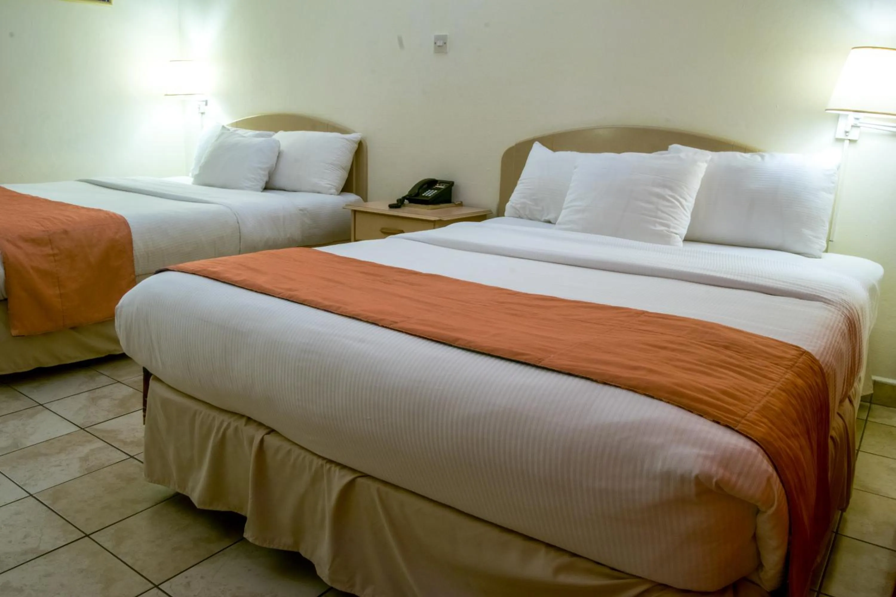 Bed in Siesta Hotel