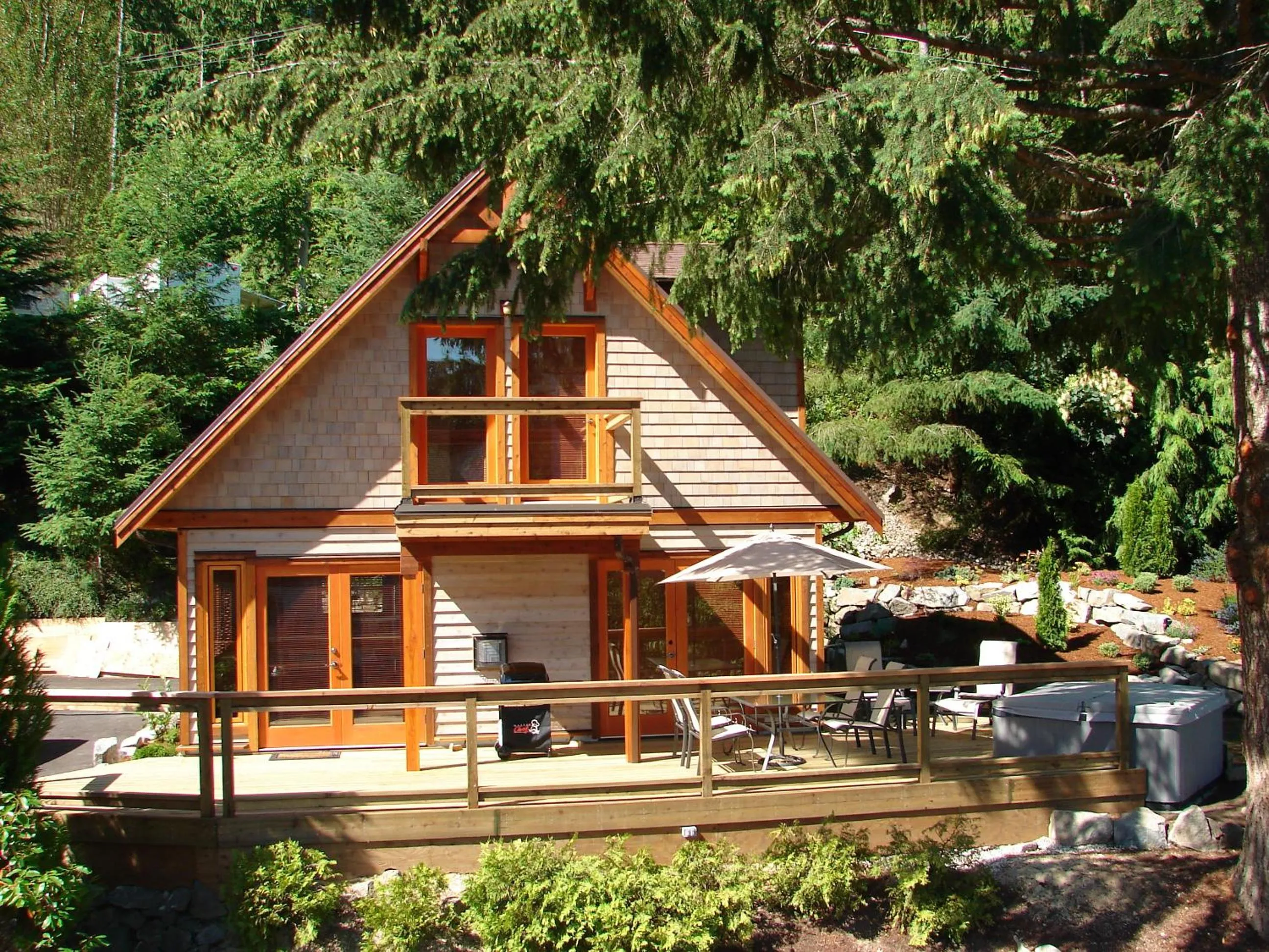 Hot Tub in Sunshine Coast Resort