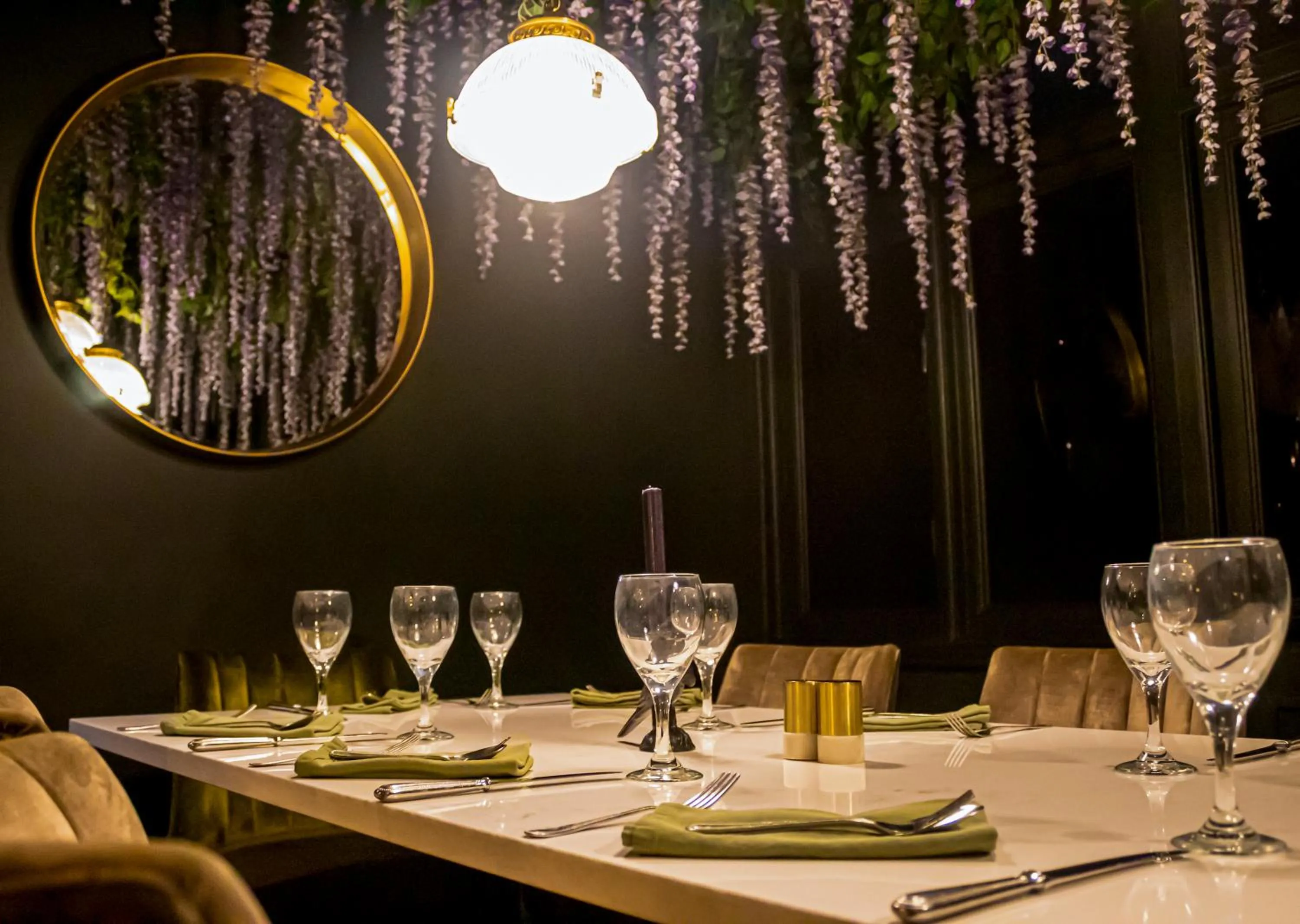 Dining area in J.D.Young