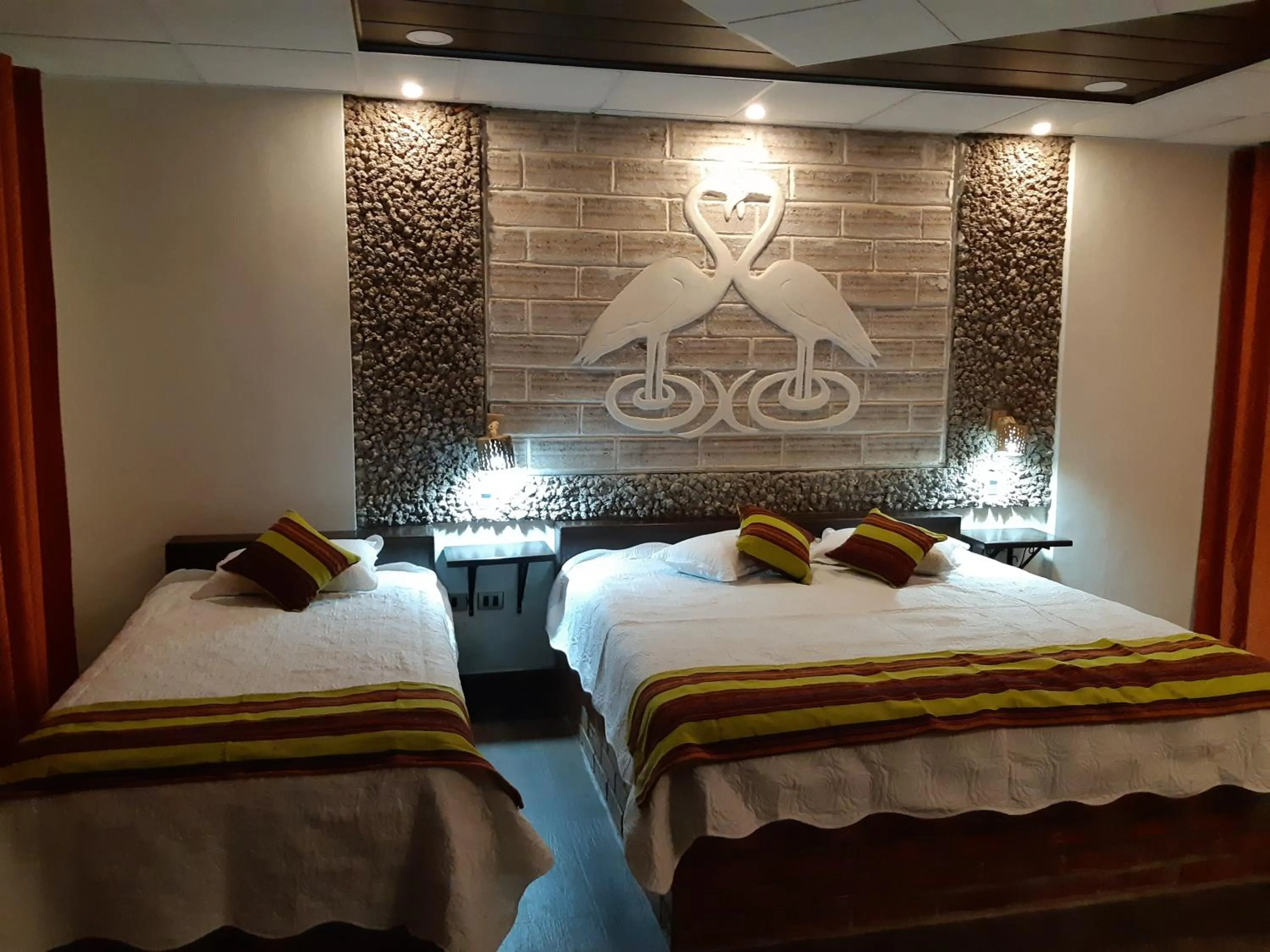 Bed in Hotel Cristales De Sal