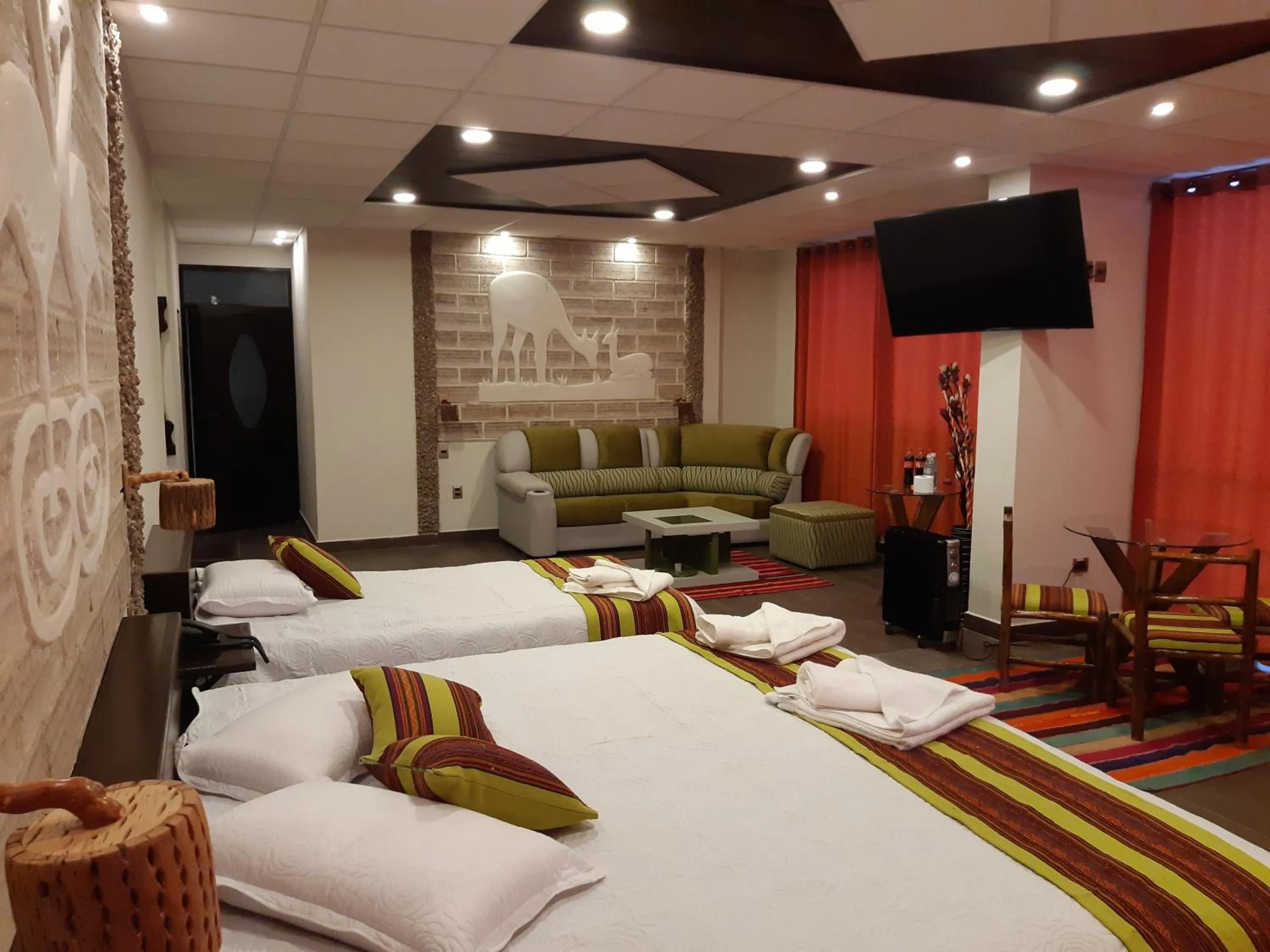 Bed in Hotel Cristales De Sal