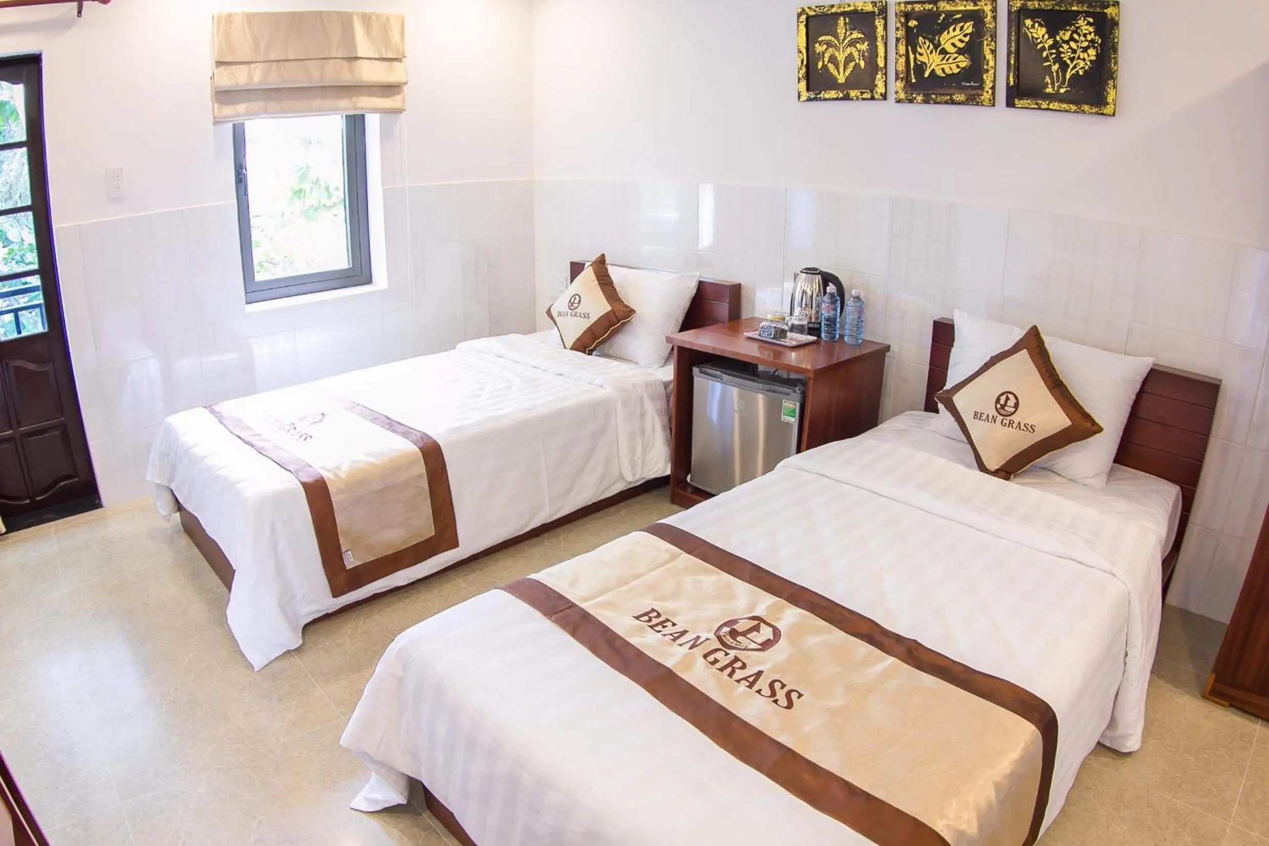 Bed in Bean Grass Homestay