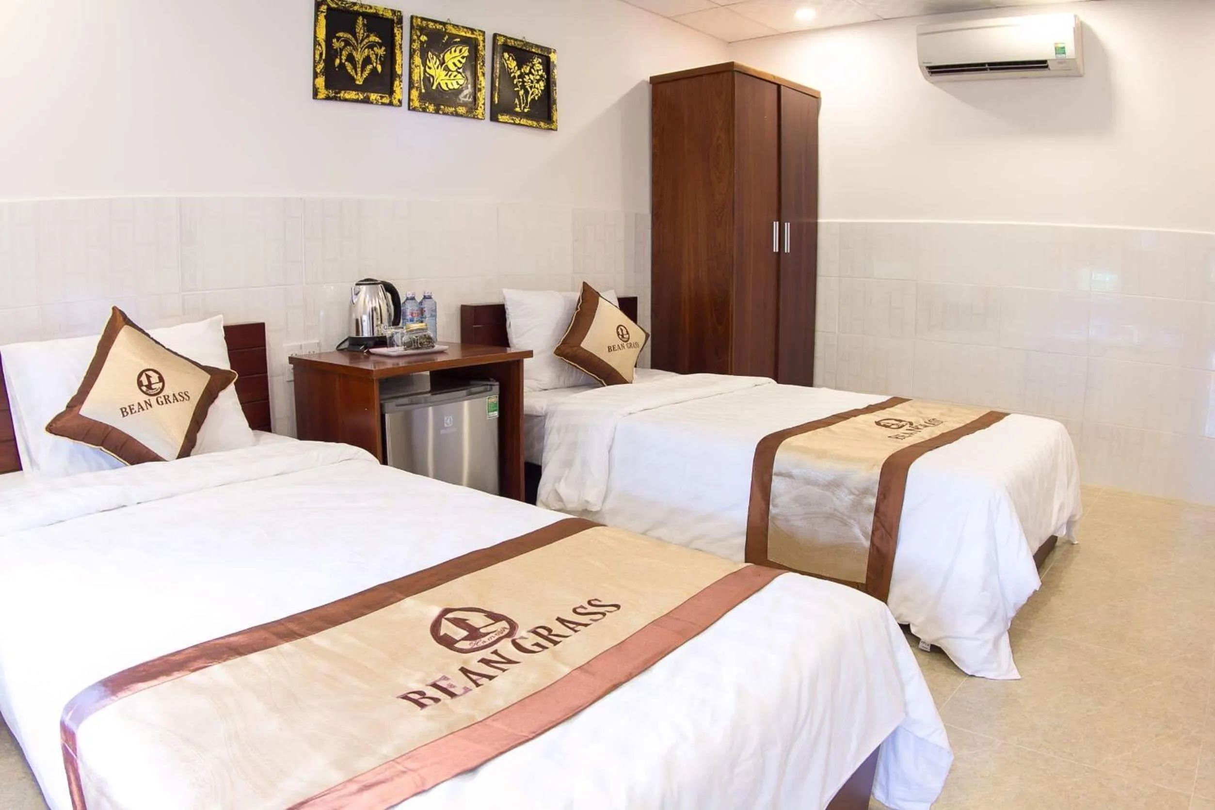 Bed in Bean Grass Homestay