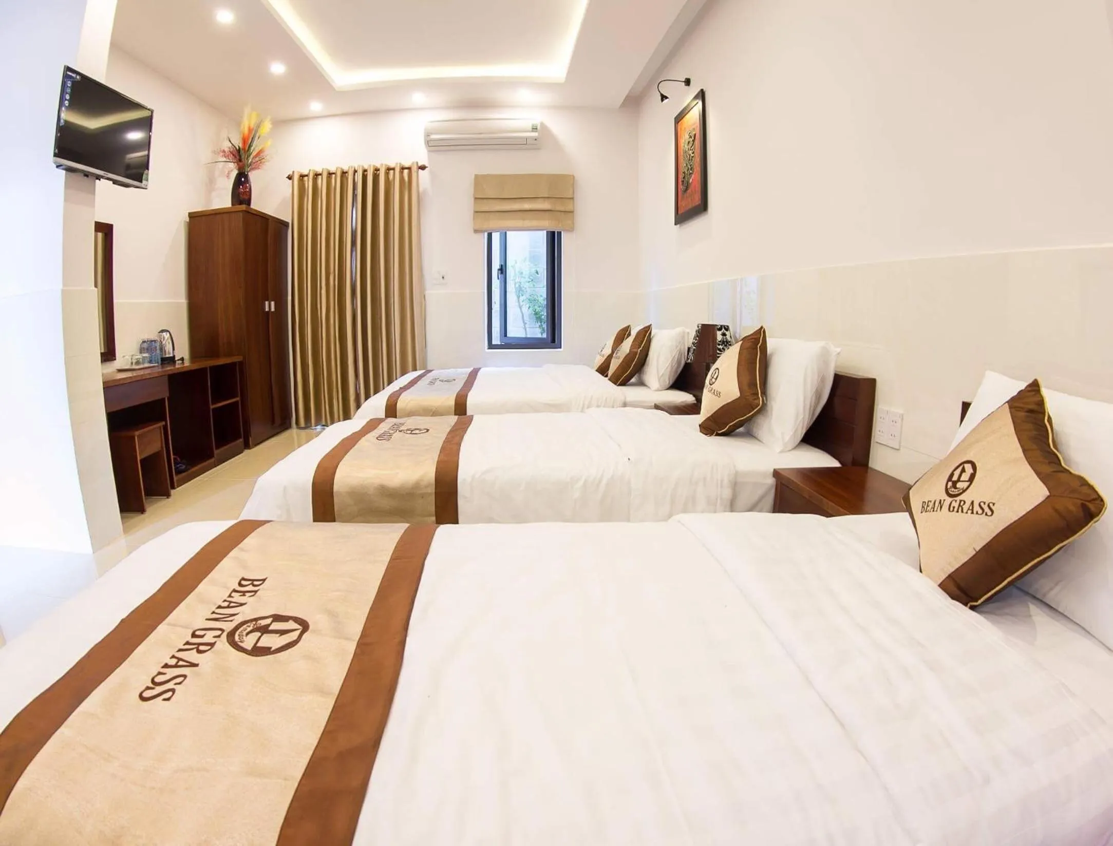 Bed in Bean Grass Homestay