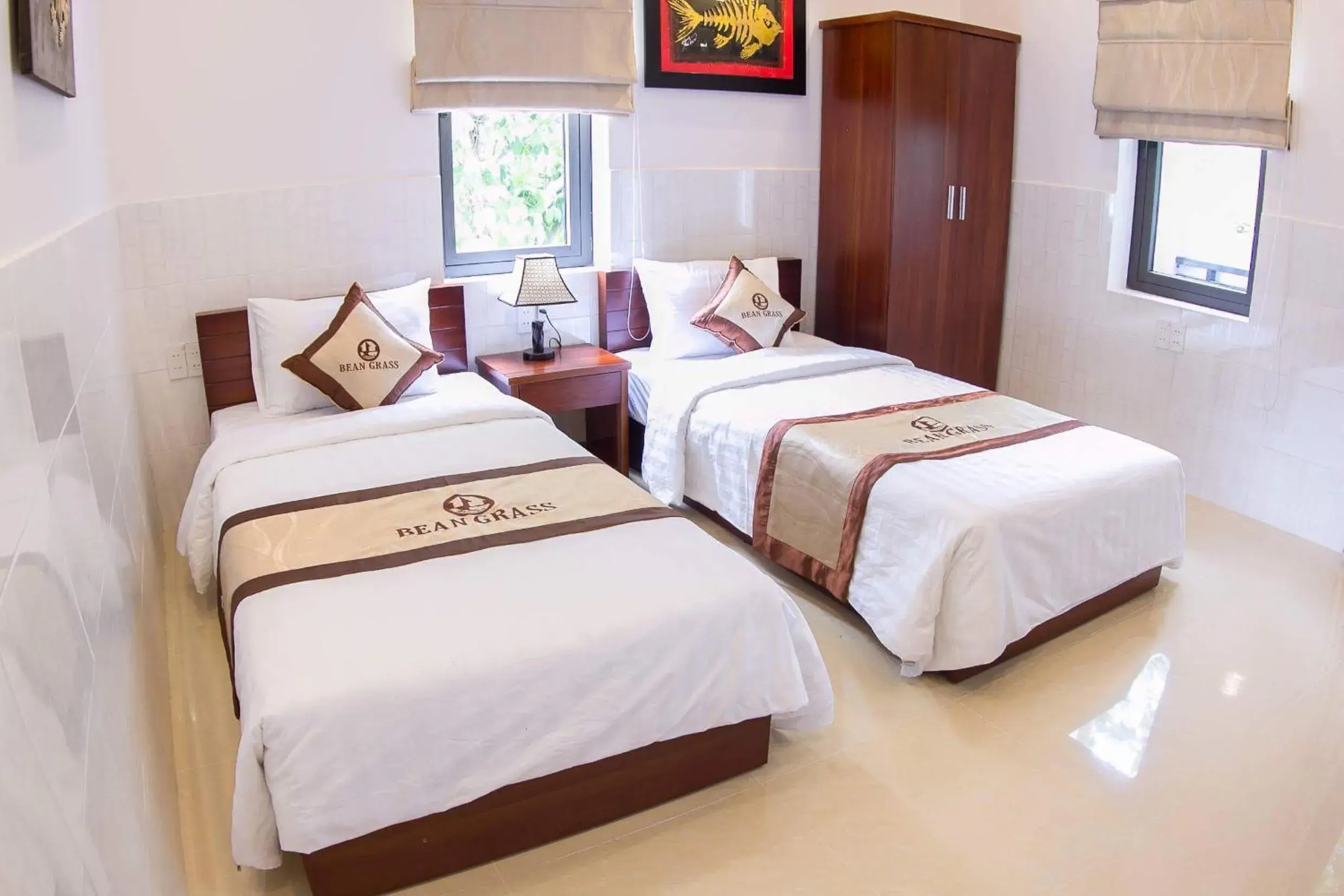 Deluxe Double or Twin Room with Balcony - single occupancy in Bean Grass Homestay Deluxe Double or Twin Room with Balcony - single occupancy in Bean Grass Homestay
