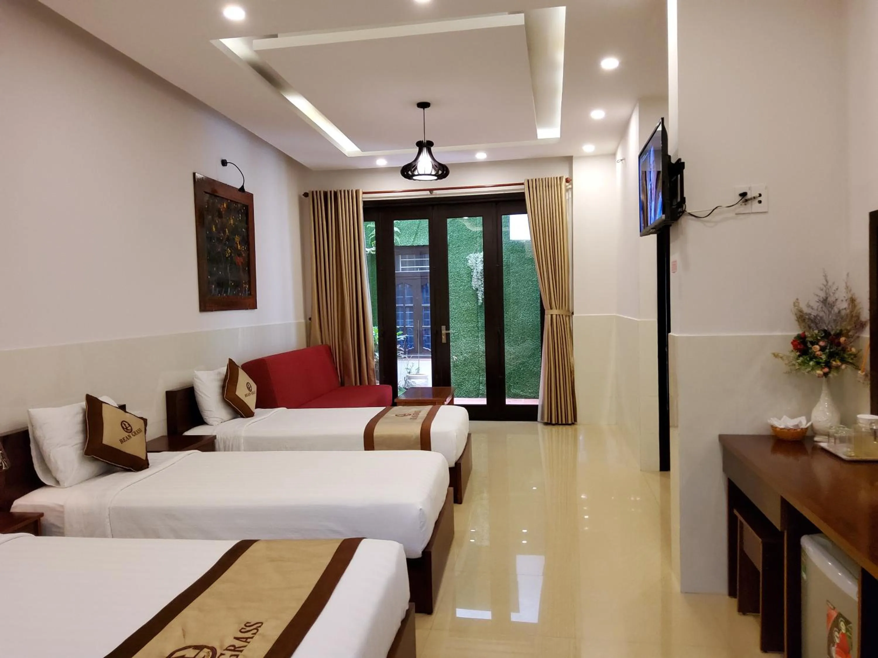 Bed in Bean Grass Homestay