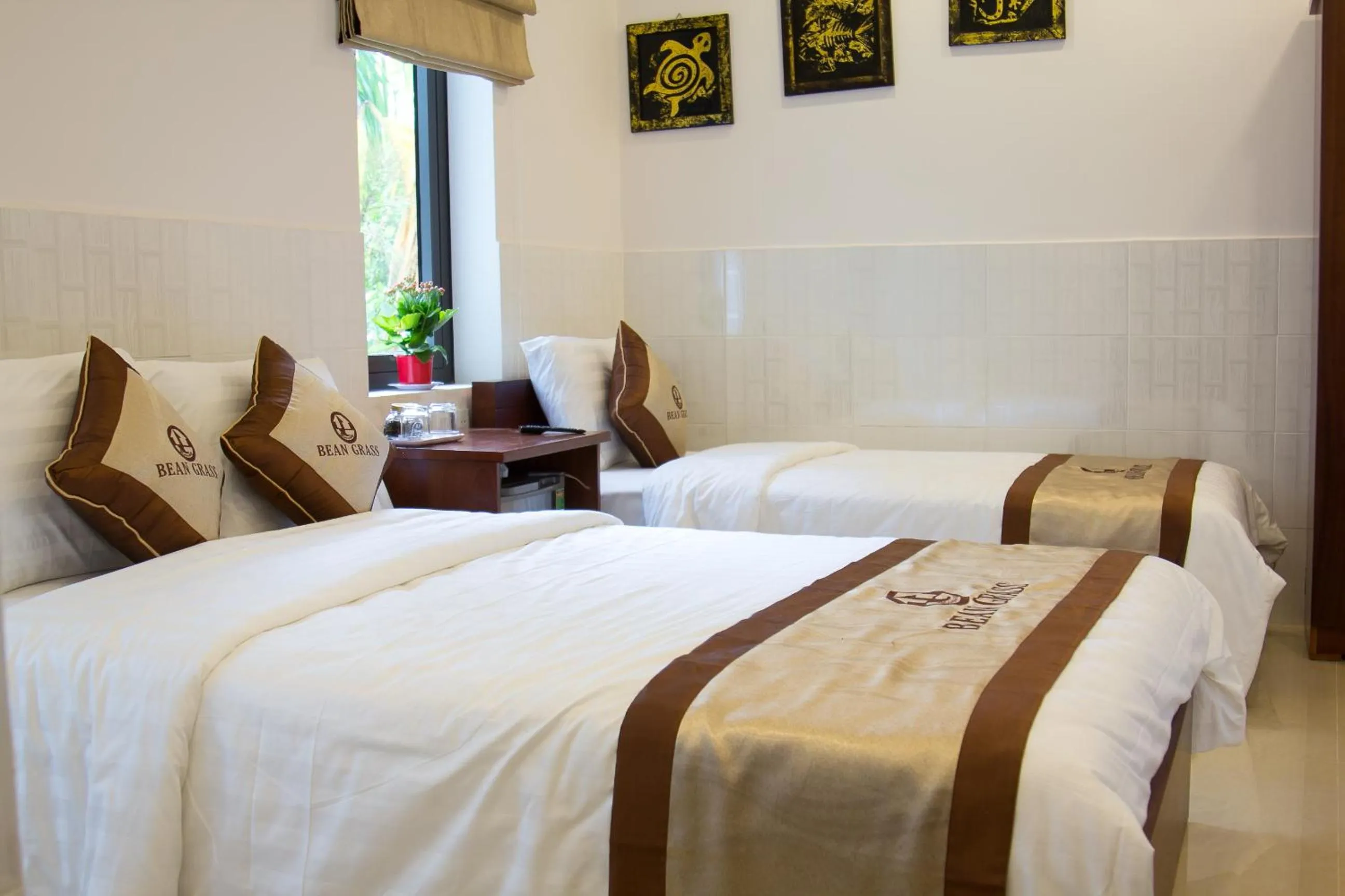 Bed in Bean Grass Homestay