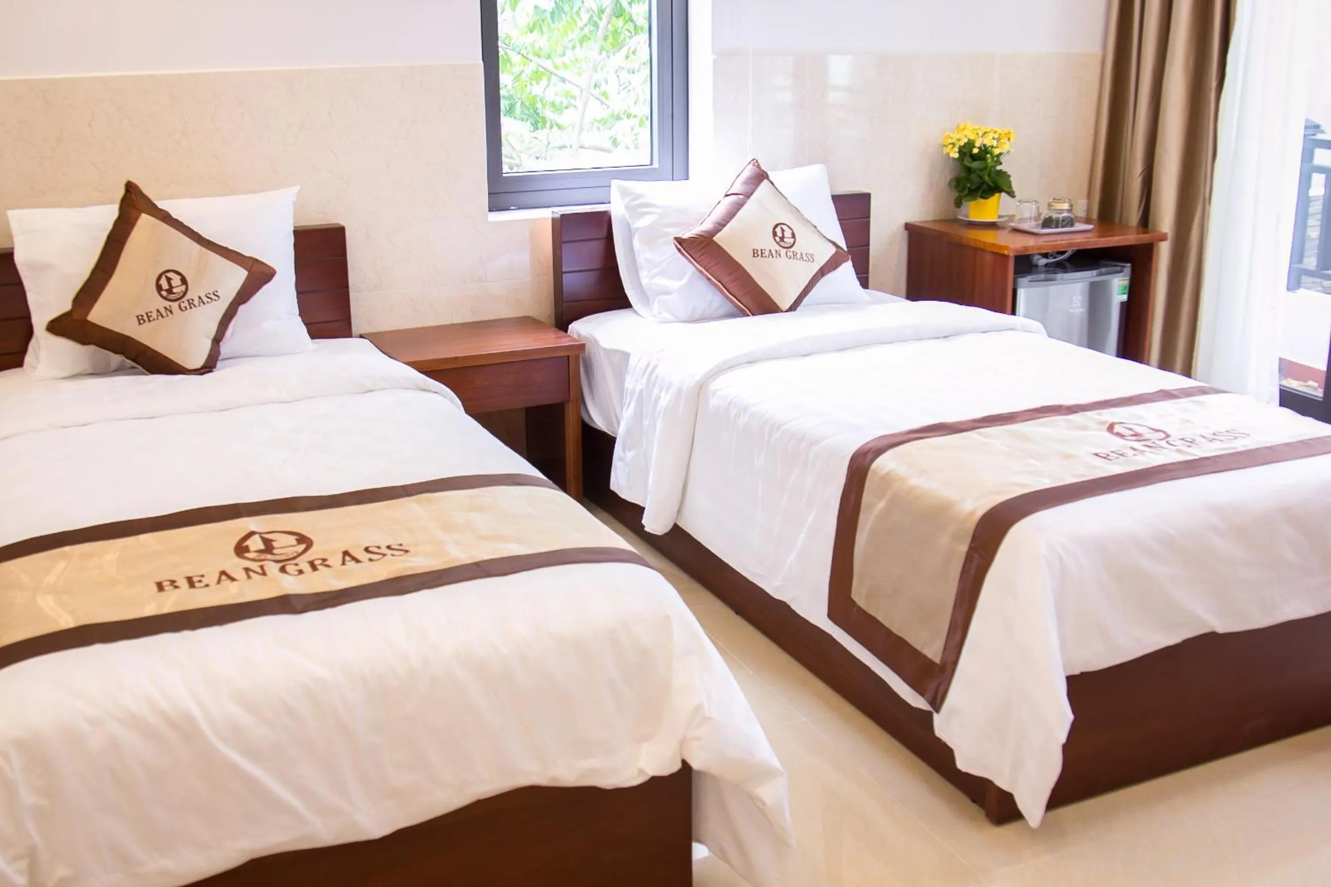 Bed in Bean Grass Homestay