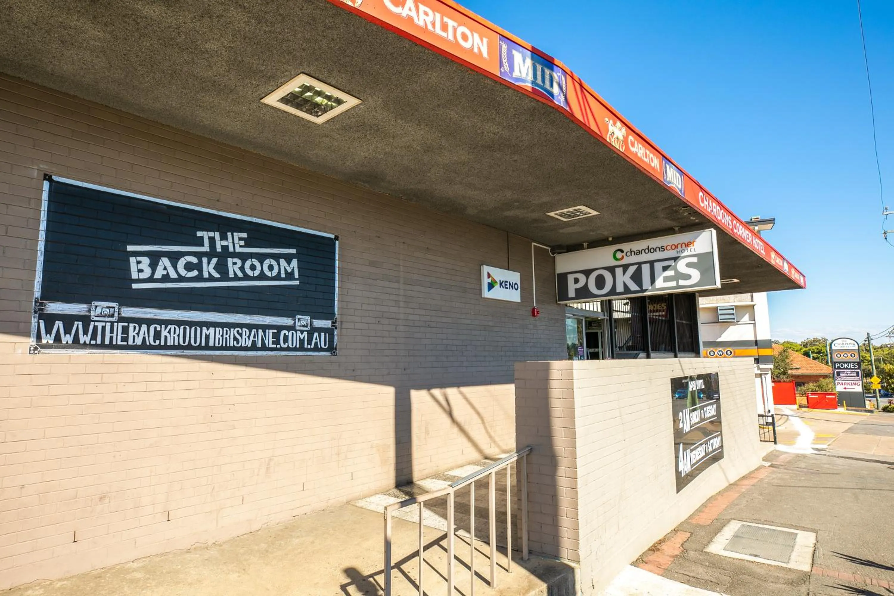 Facade/entrance in Nightcap at Chardons Corner Hotel