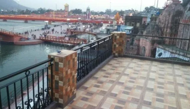 View (from property/room) in Hotel Ganga Basin