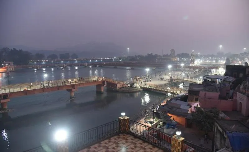 River view in Hotel Ganga Basin