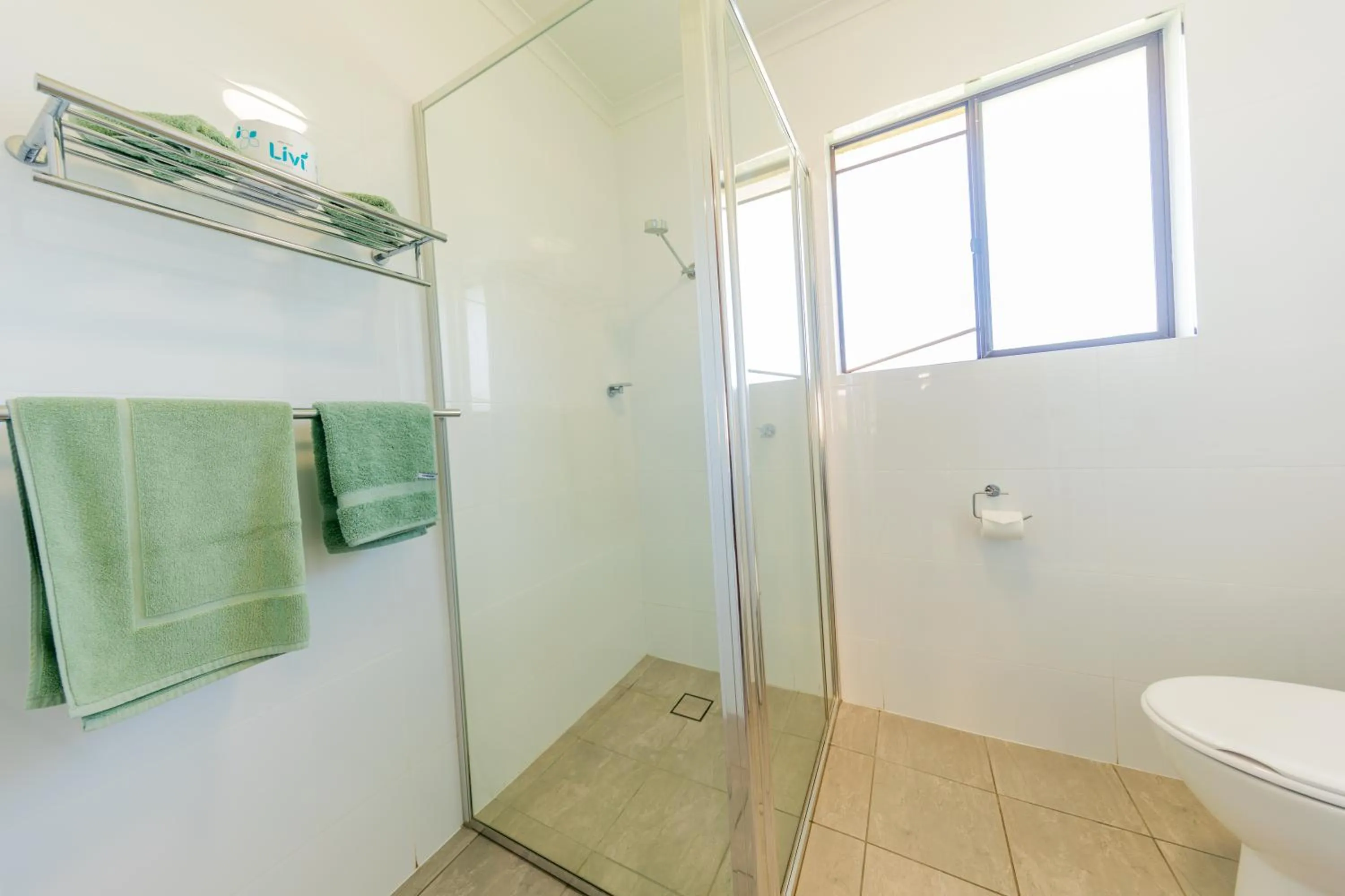 Shower in Coachman's Eden