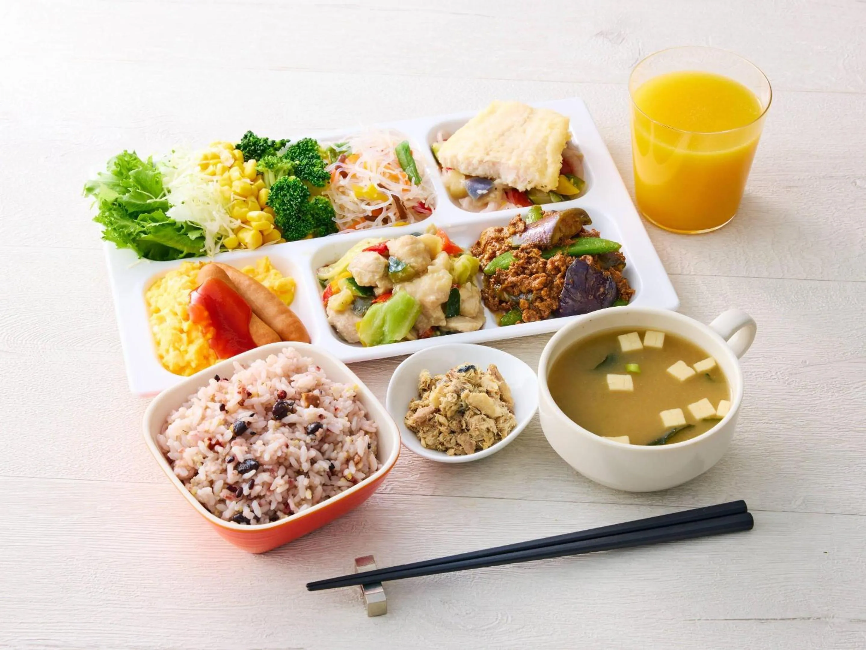 Breakfast in Comfort Hotel Sapporo Susukino