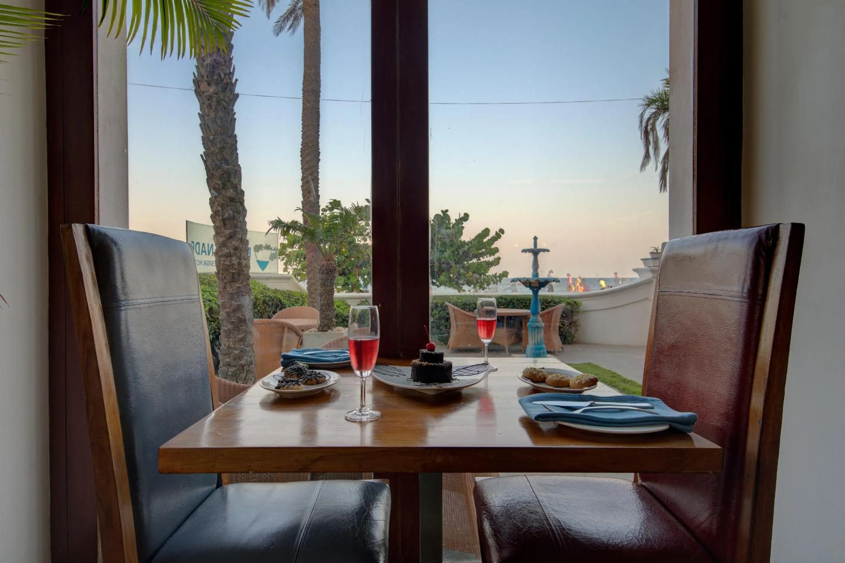 Dining area in The Promenade