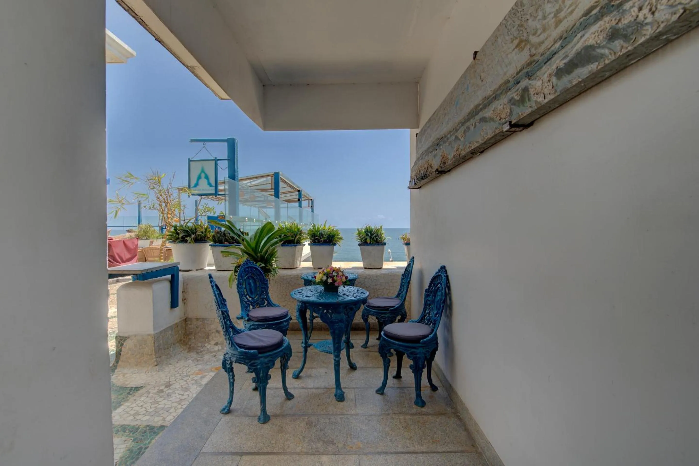 Seating area in The Promenade