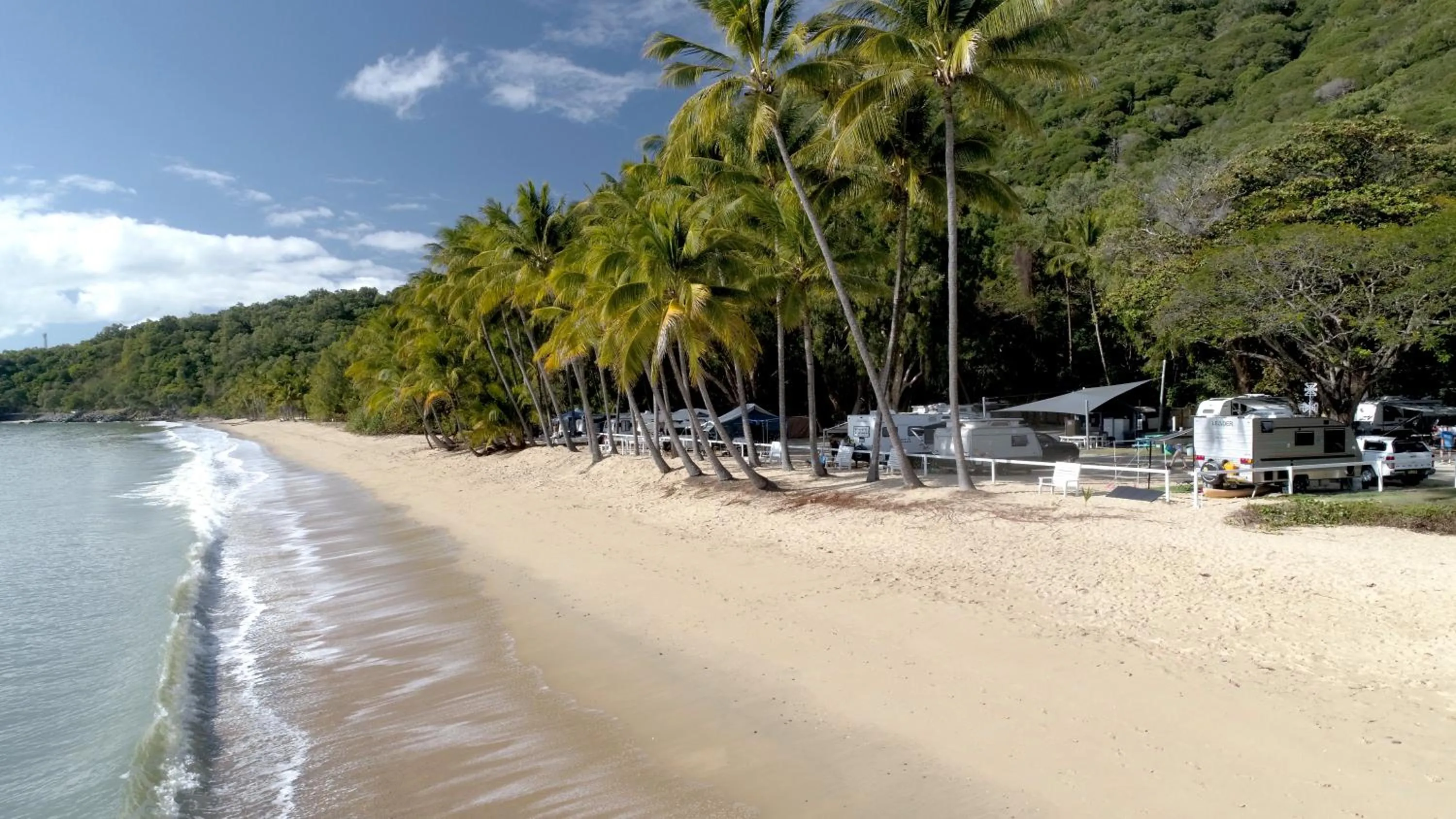Natural landscape in Ellis Beach Oceanfront Holiday Park