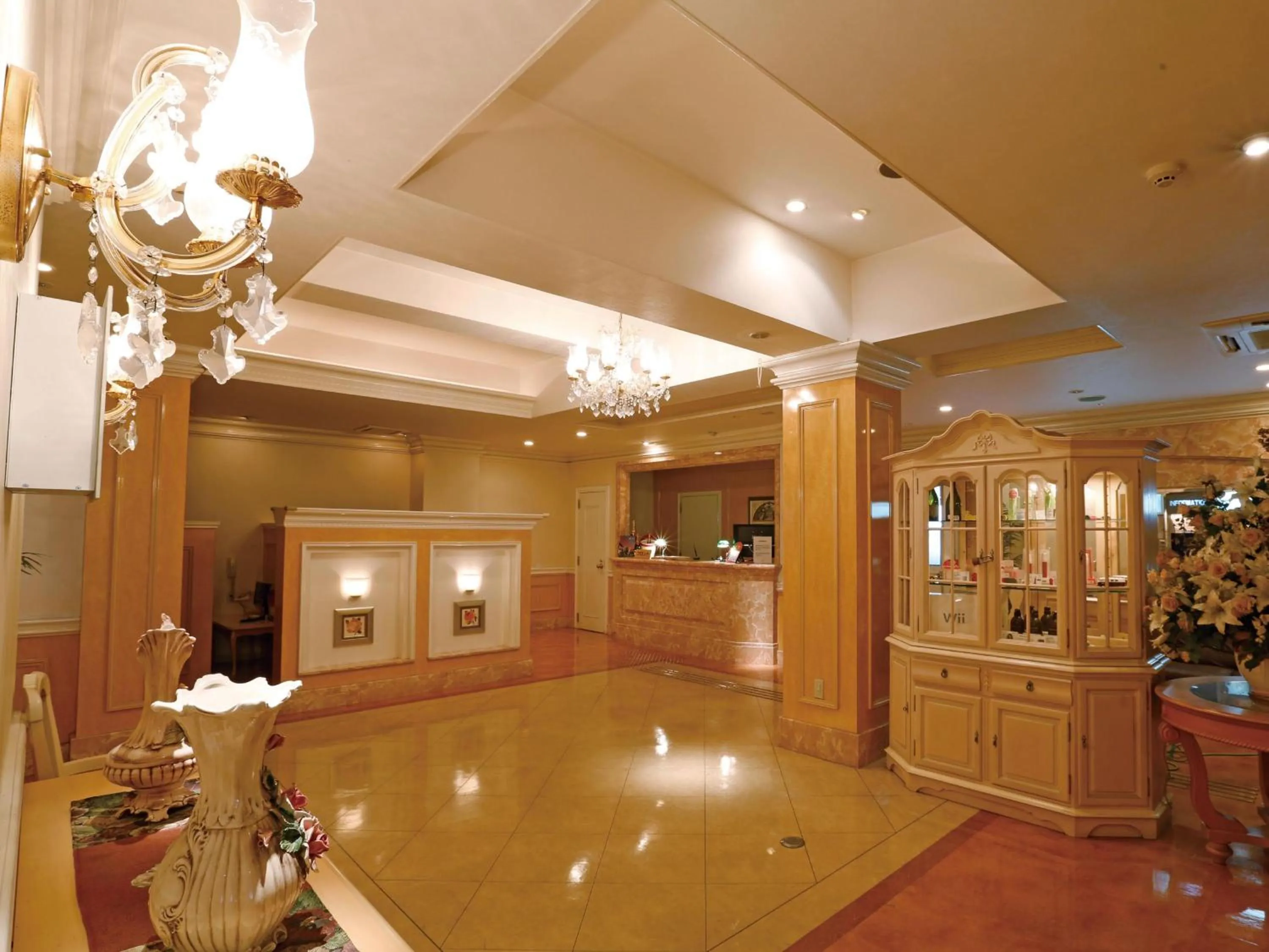 Lobby or reception in Hotel Fine Garden Juso