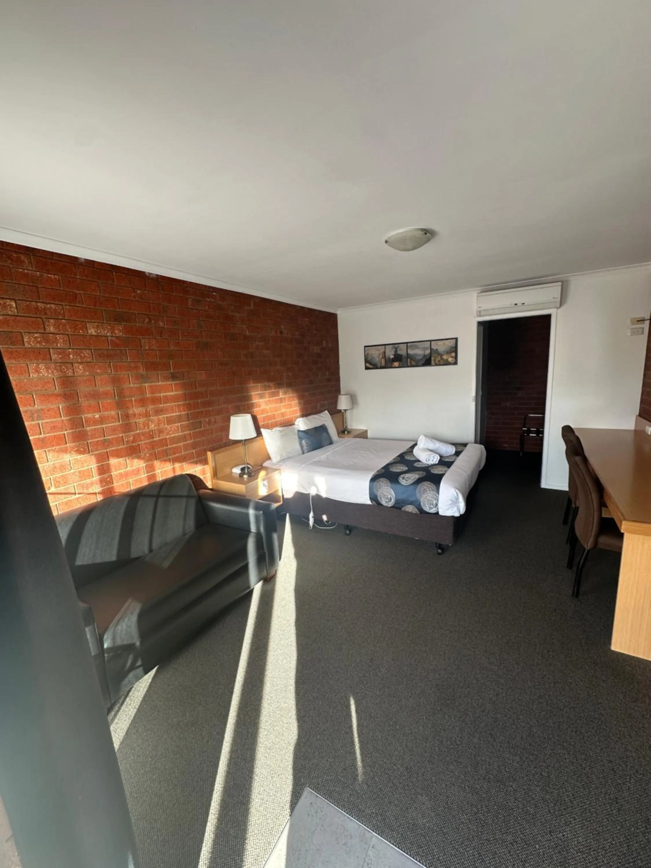 Bed in Pevensey Motor Lodge