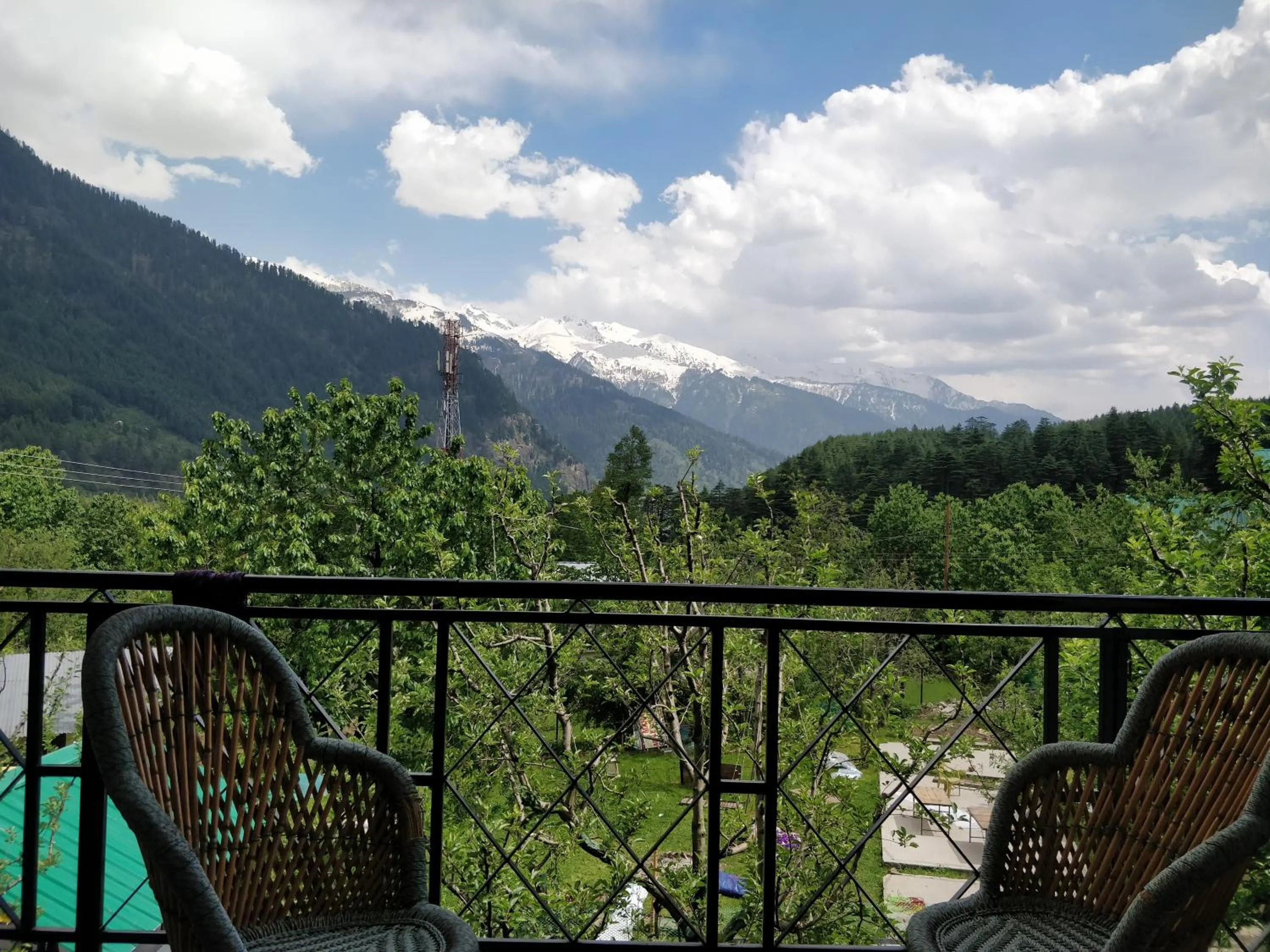 Balcony/Terrace in Madpackers Manali