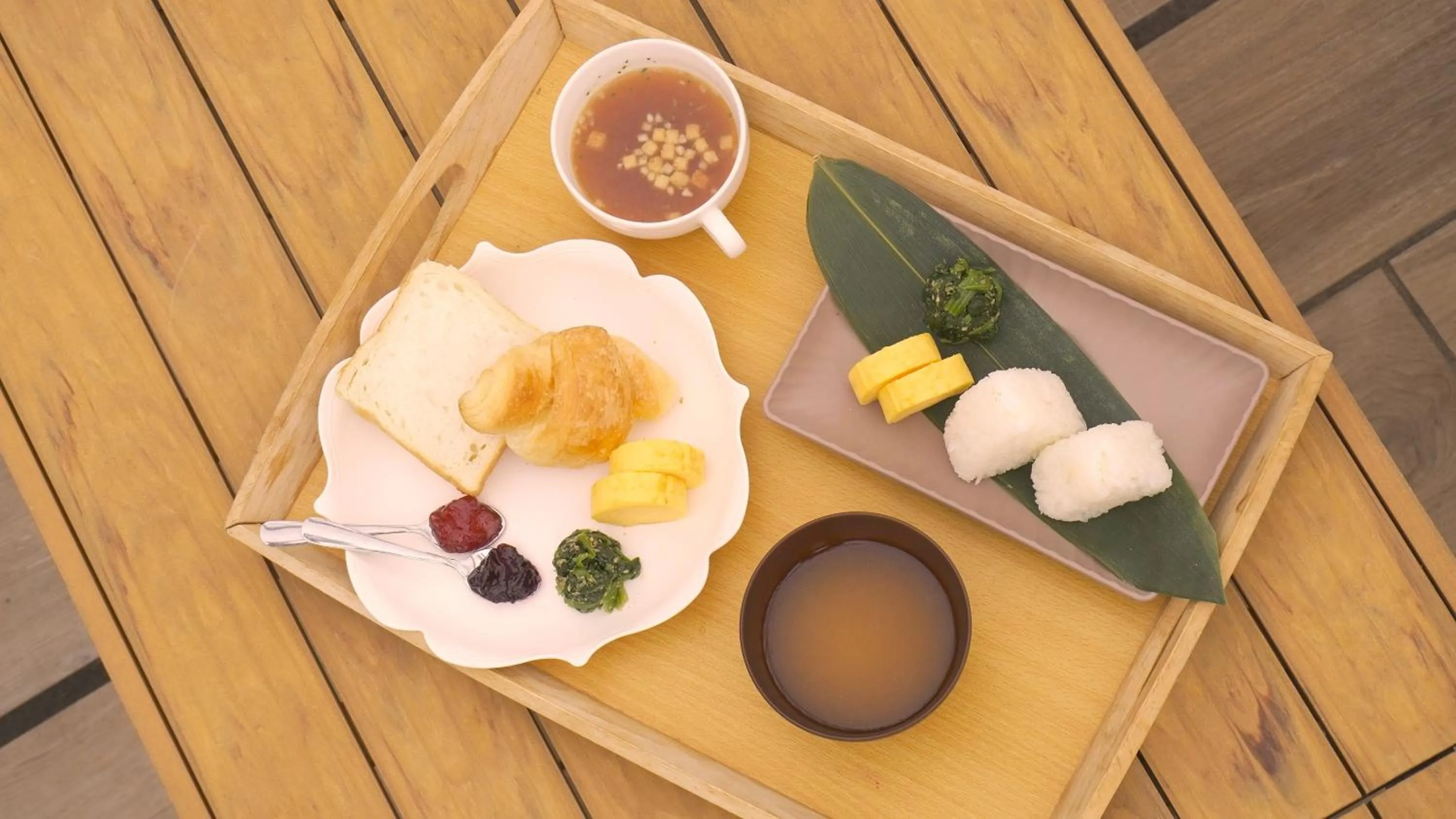 Breakfast in HOTEL AMANEK Asakusa Ekimae