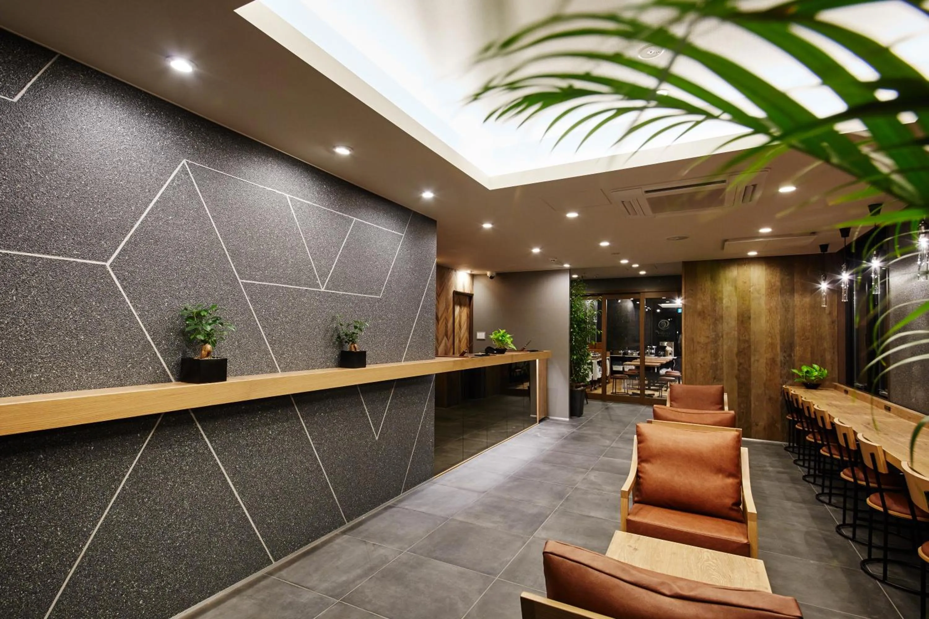 Lobby or reception in HOTEL AMANEK Asakusa Ekimae