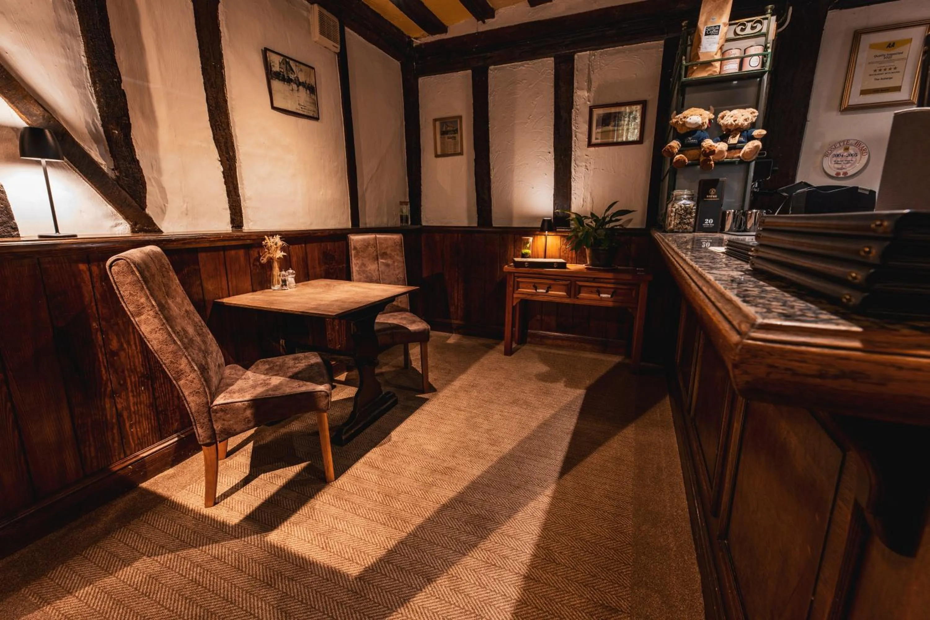 Seating area in The Auberge