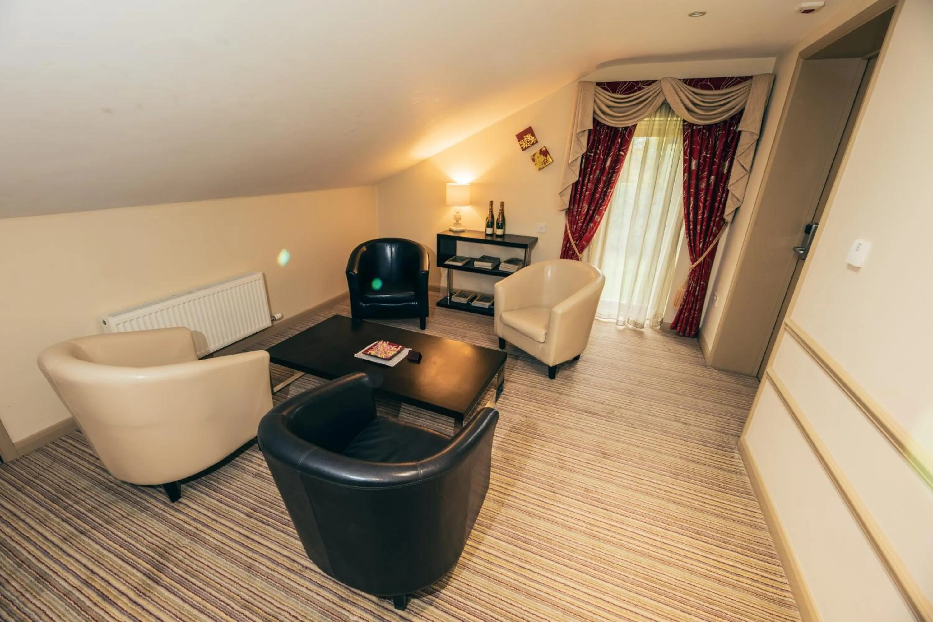 Seating area in The Auberge