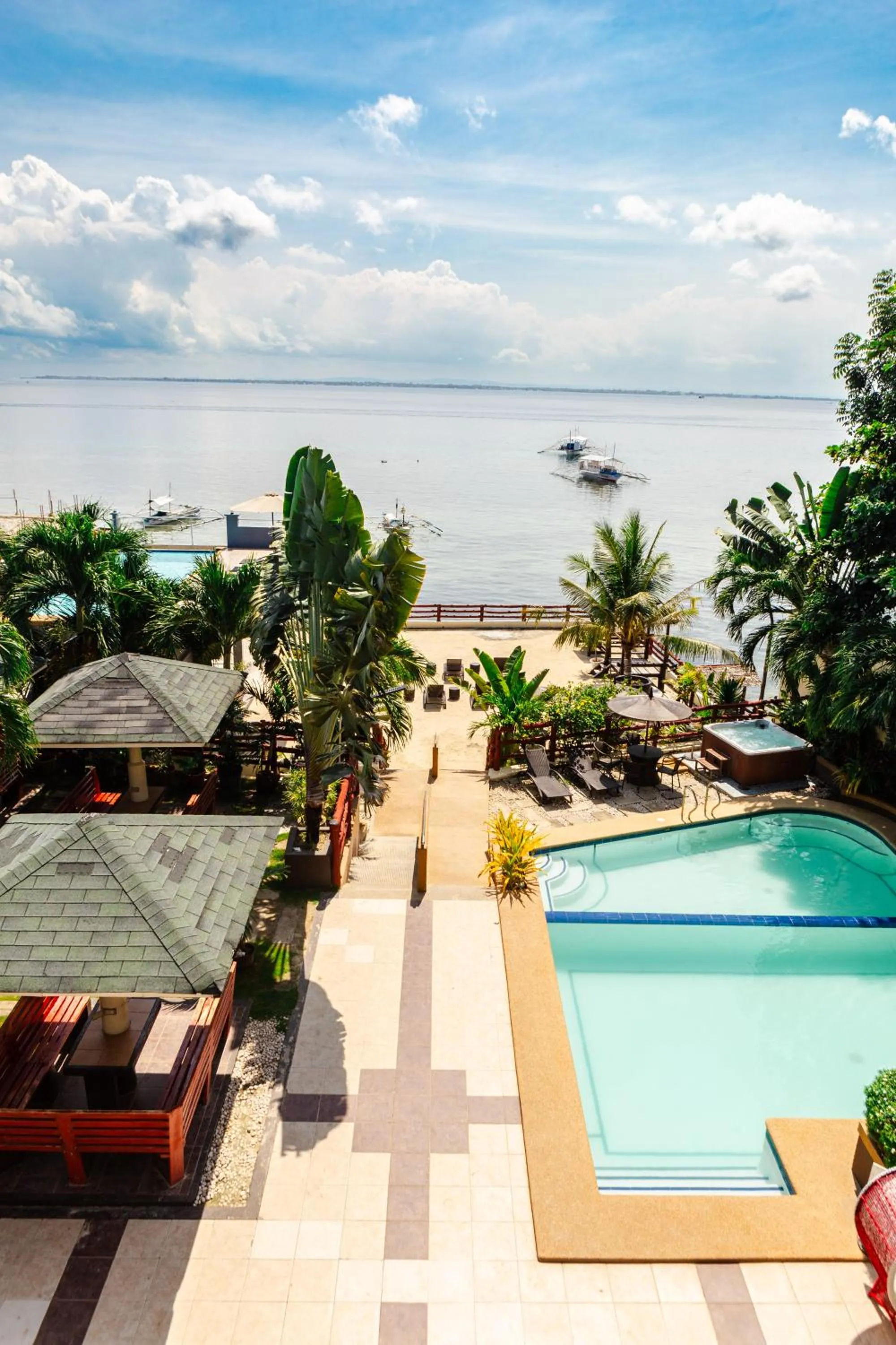 Hot Spring Bath in Palmbeach Resort Mactan Cebu powered by Cocotel