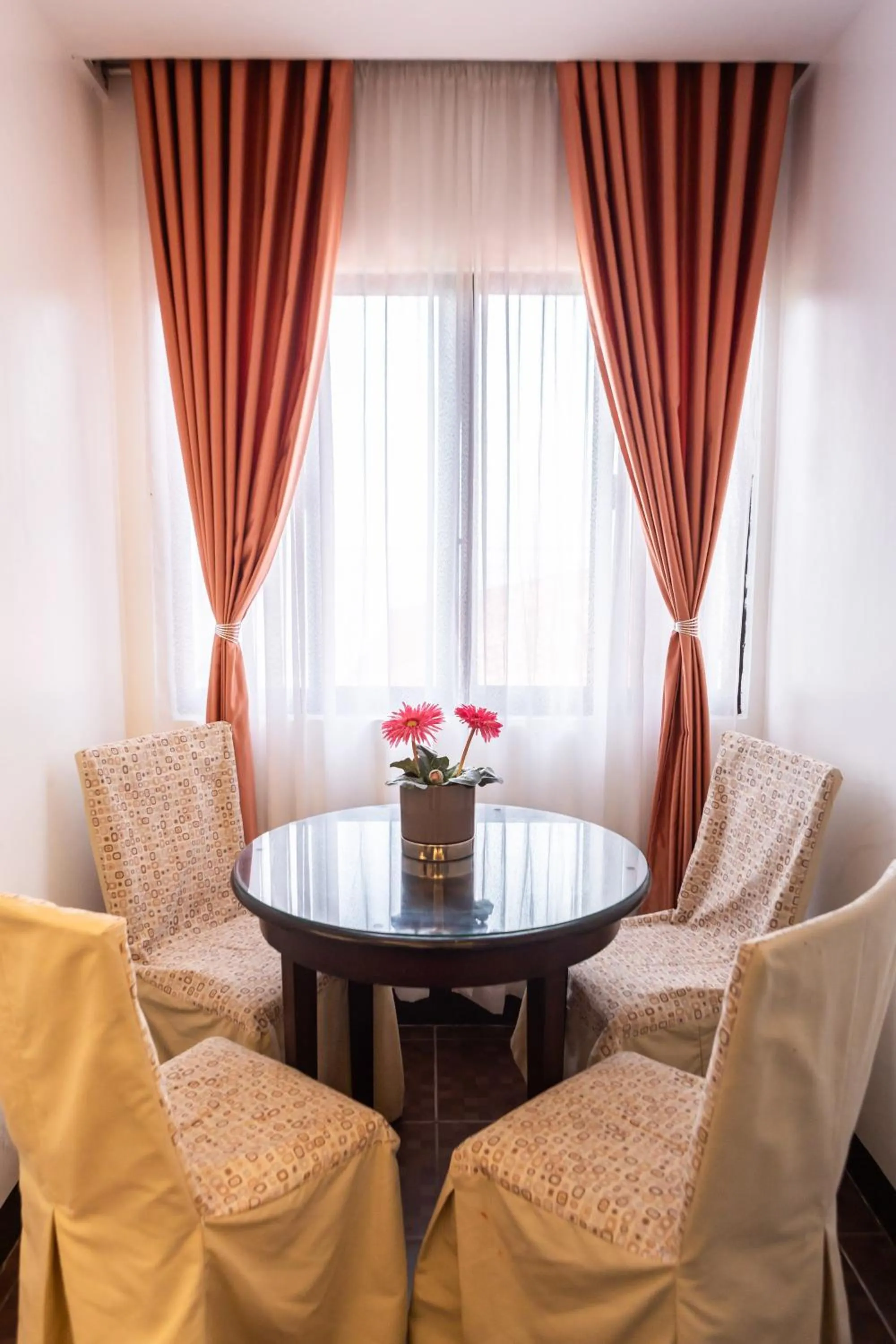 Seating area in Palmbeach Resort Mactan Cebu powered by Cocotel