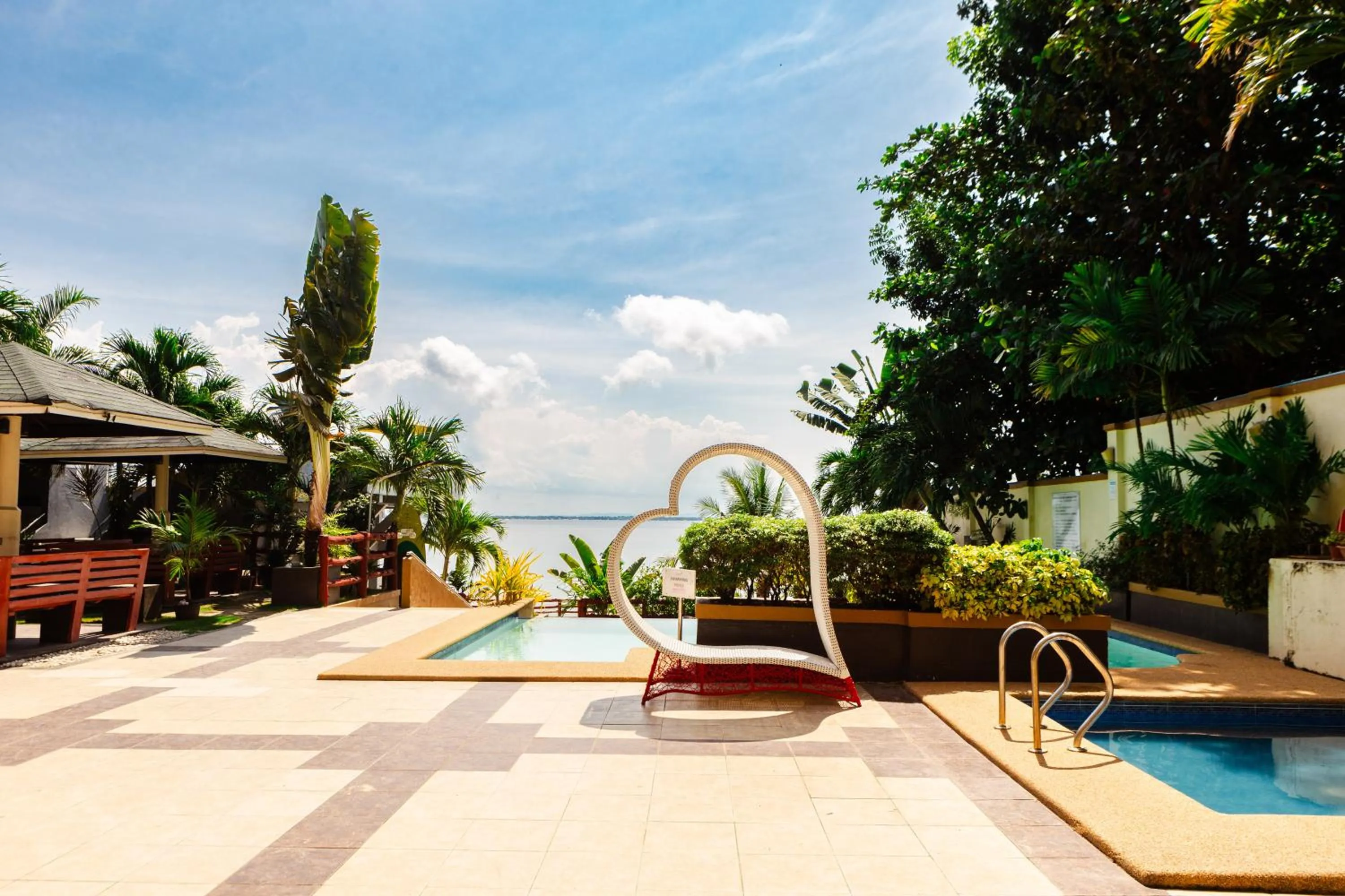 Swimming pool in Palmbeach Resort Mactan Cebu powered by Cocotel