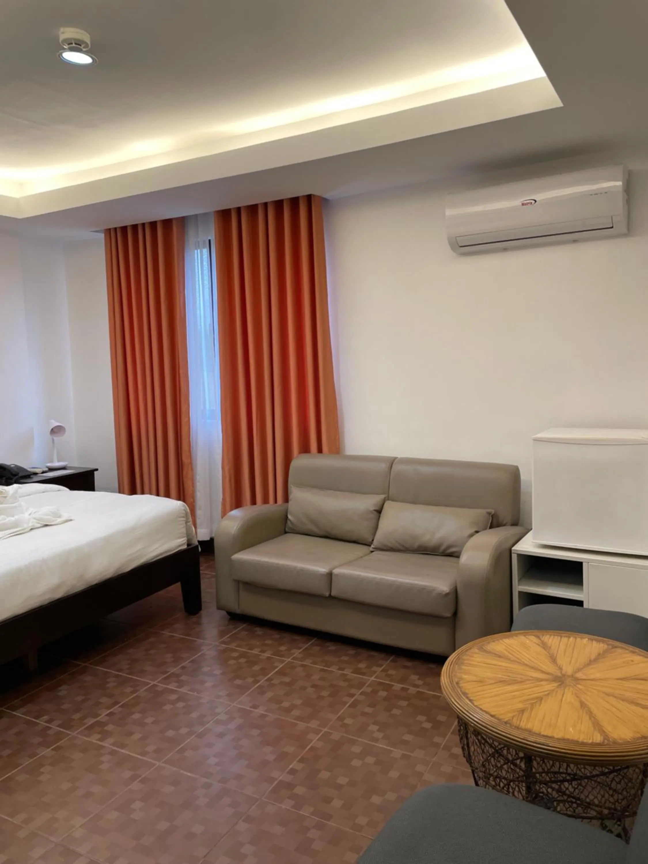 Seating area, Bed in Palmbeach Resort Mactan Cebu powered by Cocotel