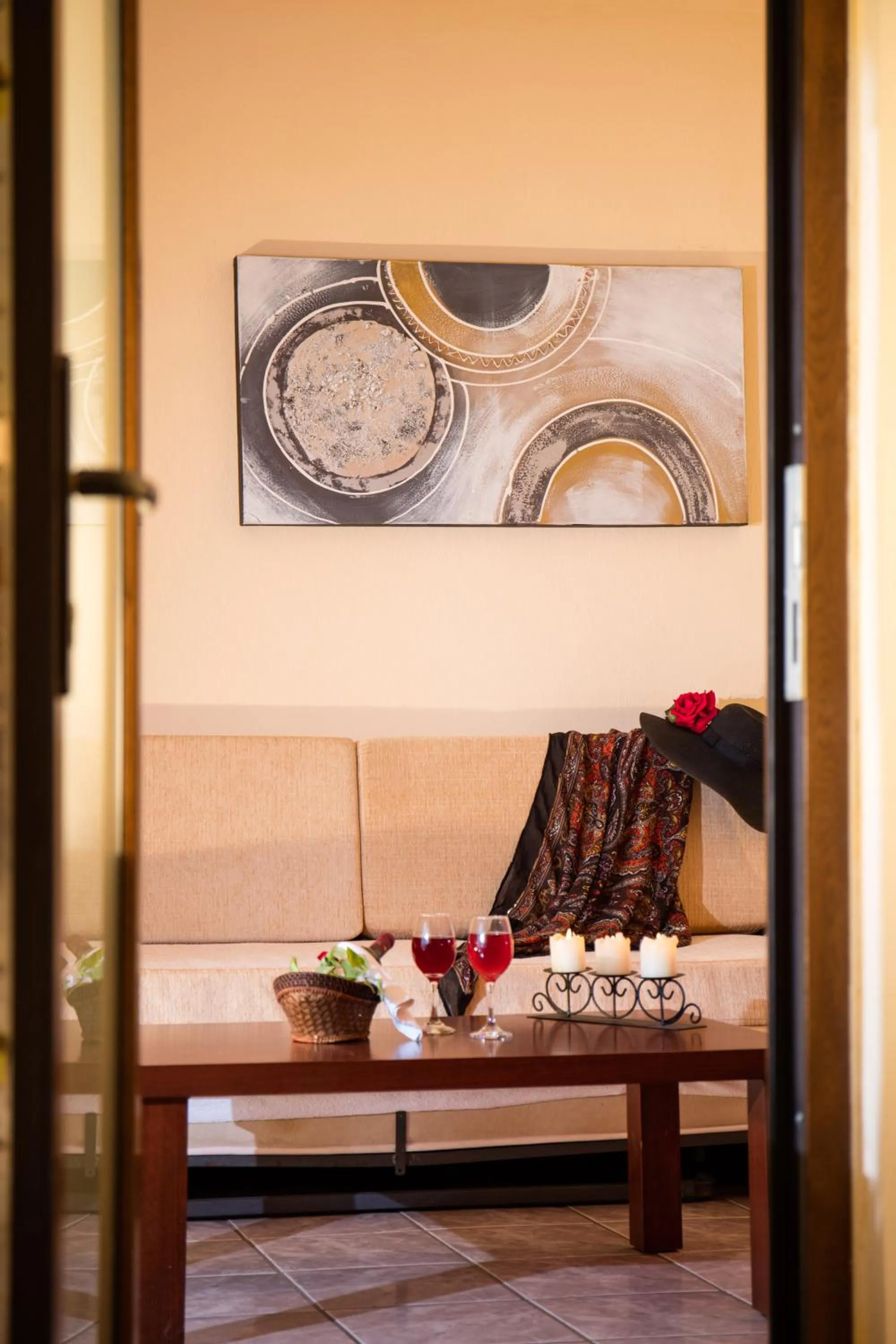 Living room in Hotel Potos