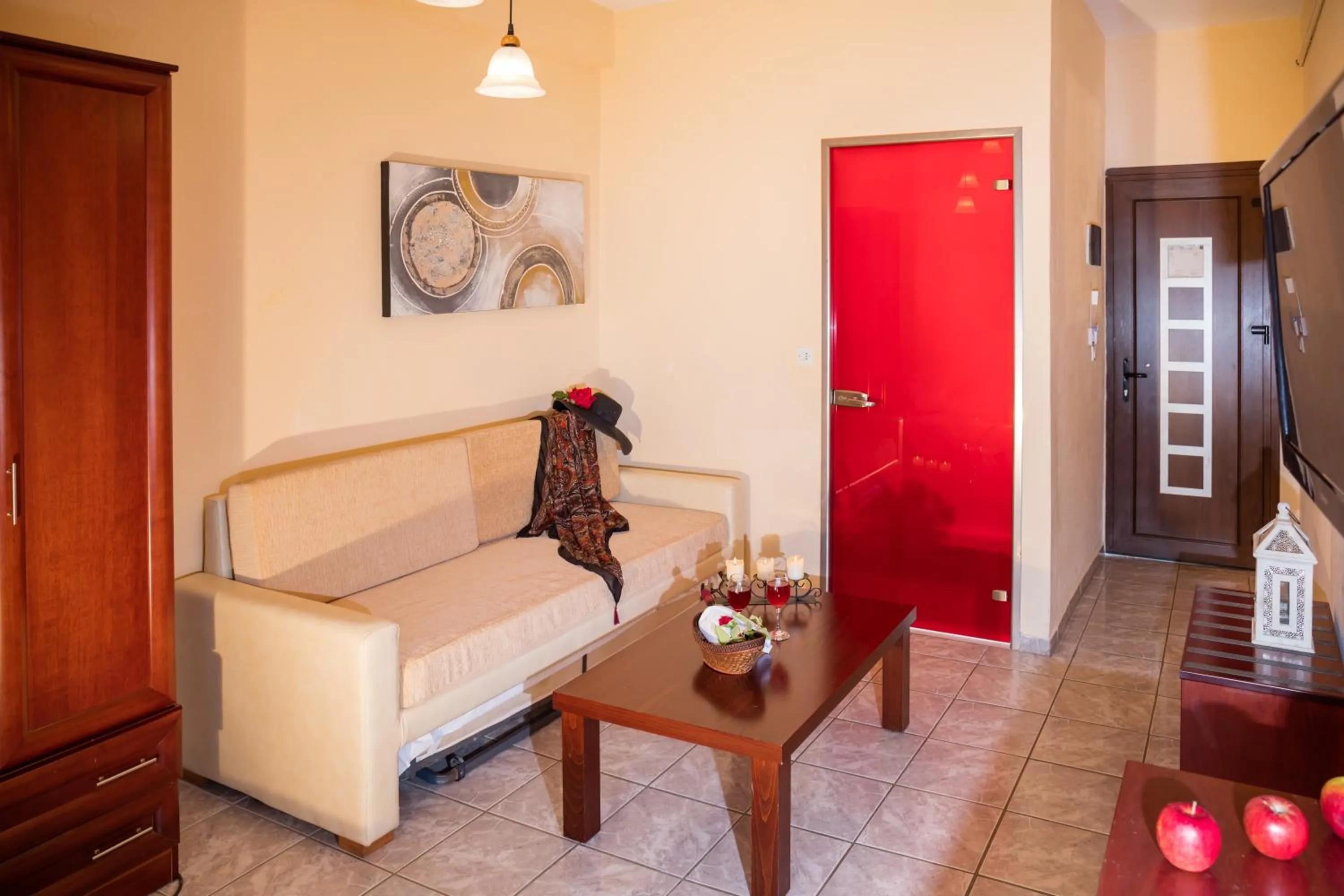 Living room in Hotel Potos