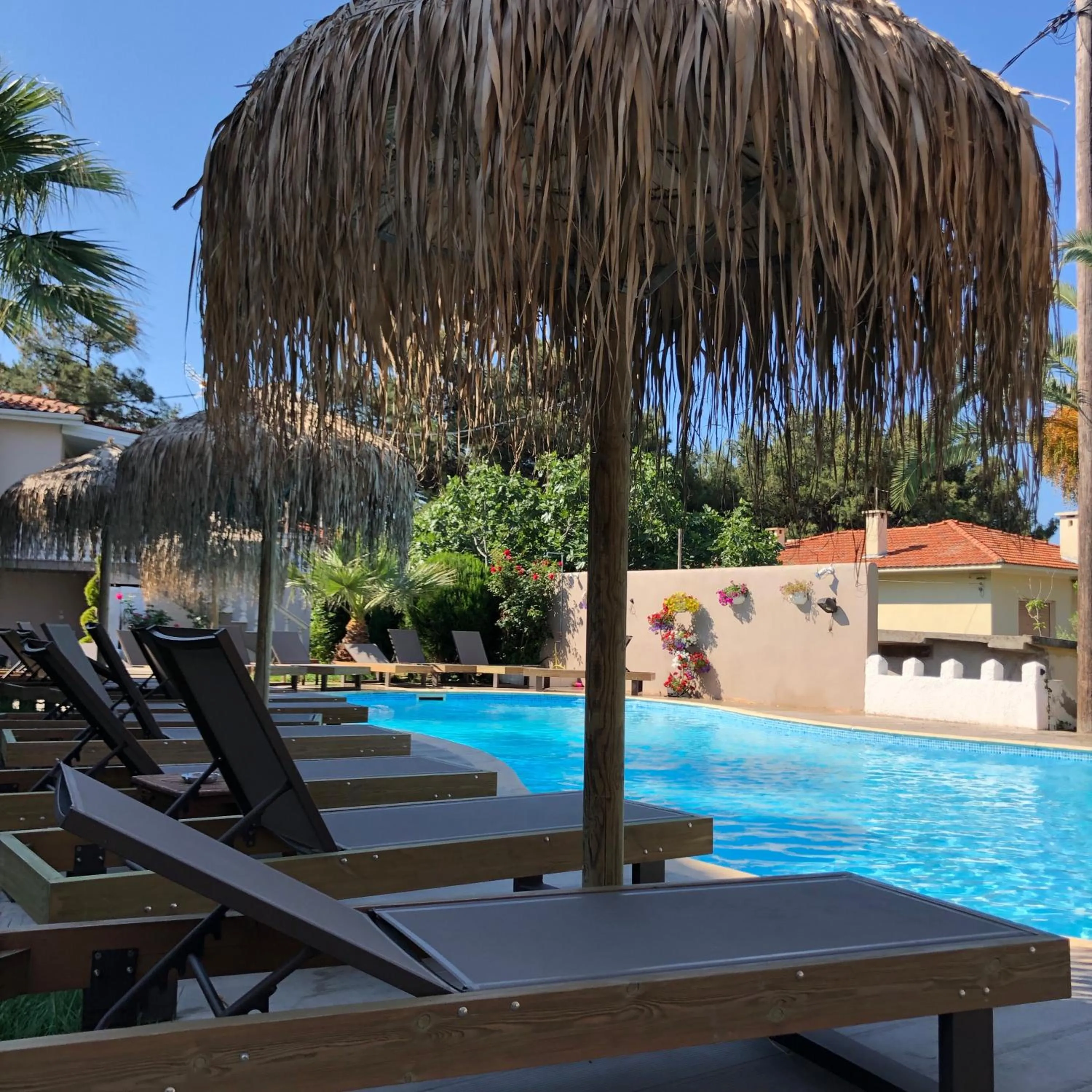 Swimming pool in Hotel Potos