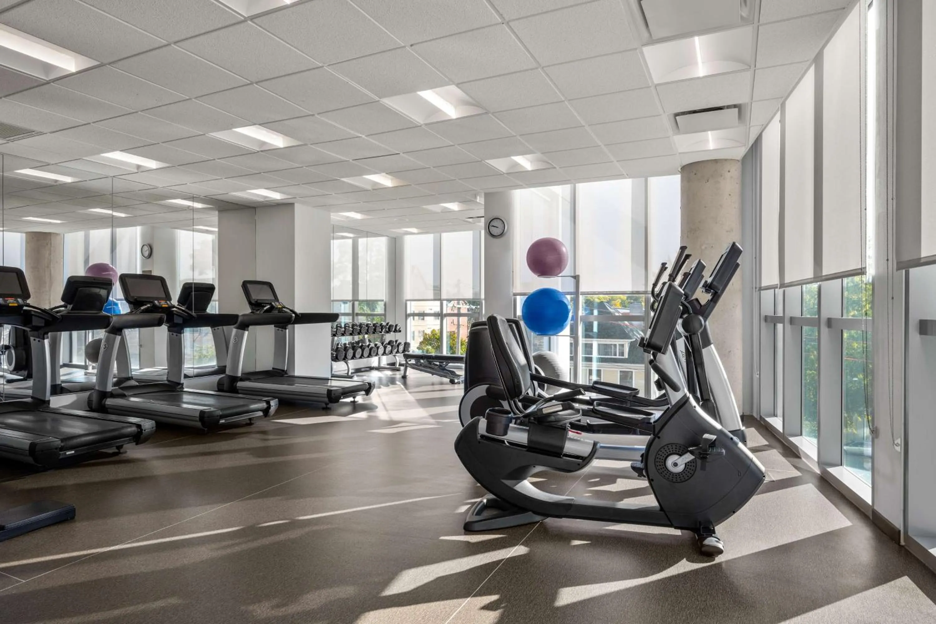 Fitness centre/facilities in Hyatt Place Iowa City Downtown