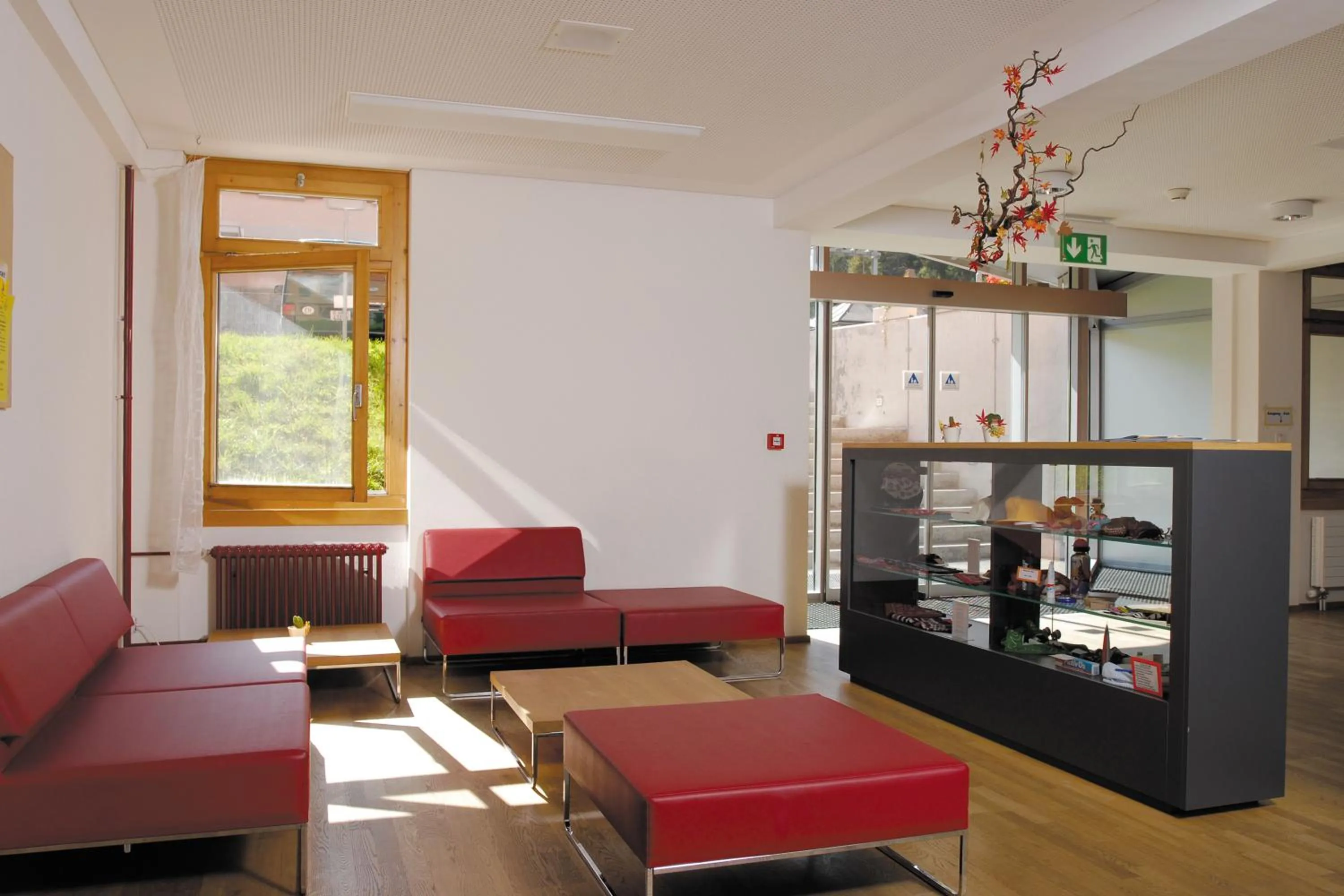 Lounge or bar in Pontresina Youth Hostel