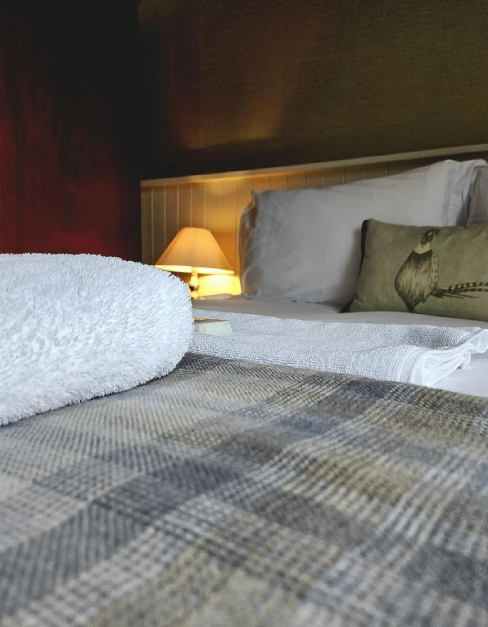 Bed in Western Isles Hotel