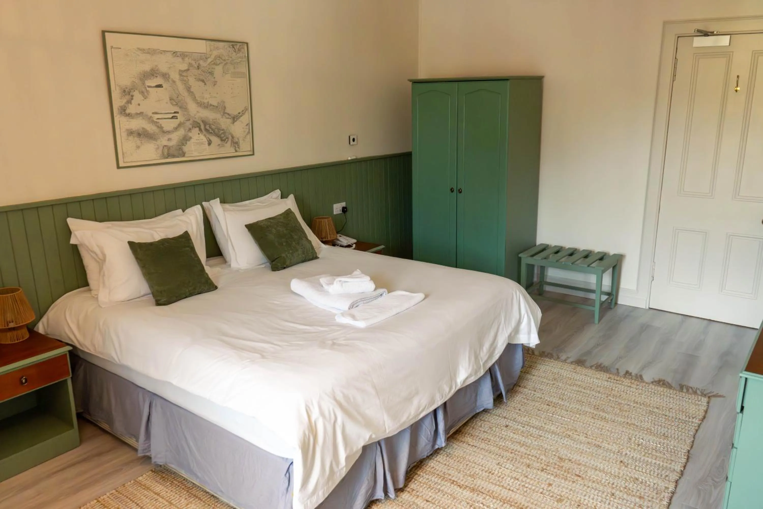 Bed in Western Isles Hotel