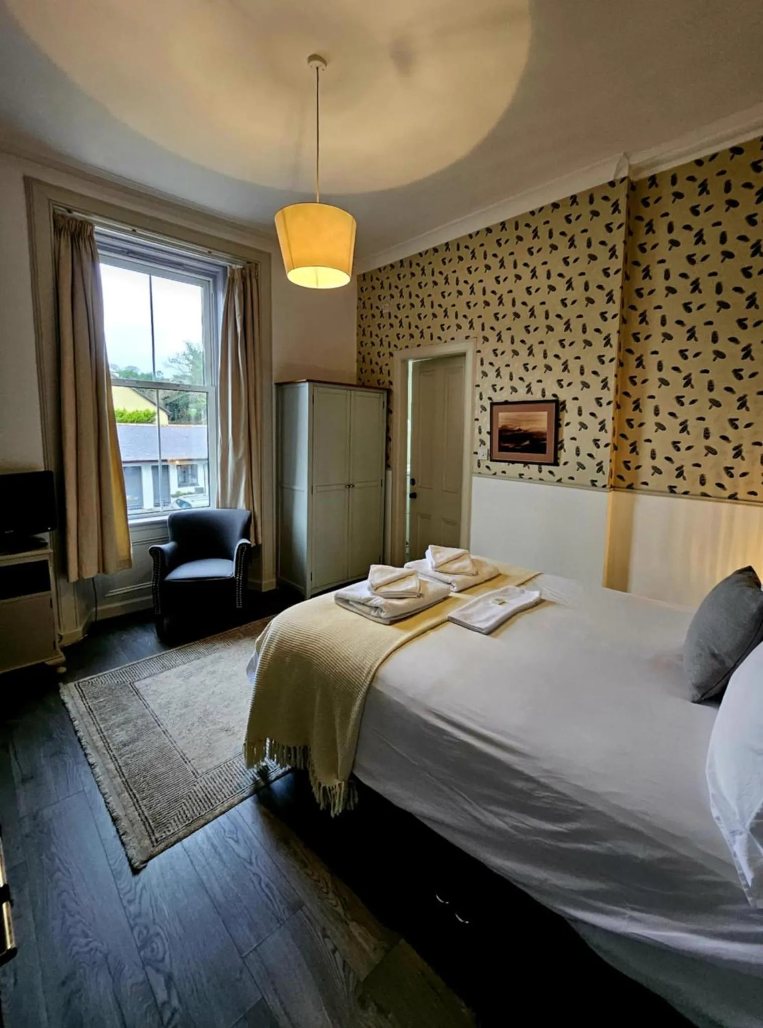 Bed in Western Isles Hotel