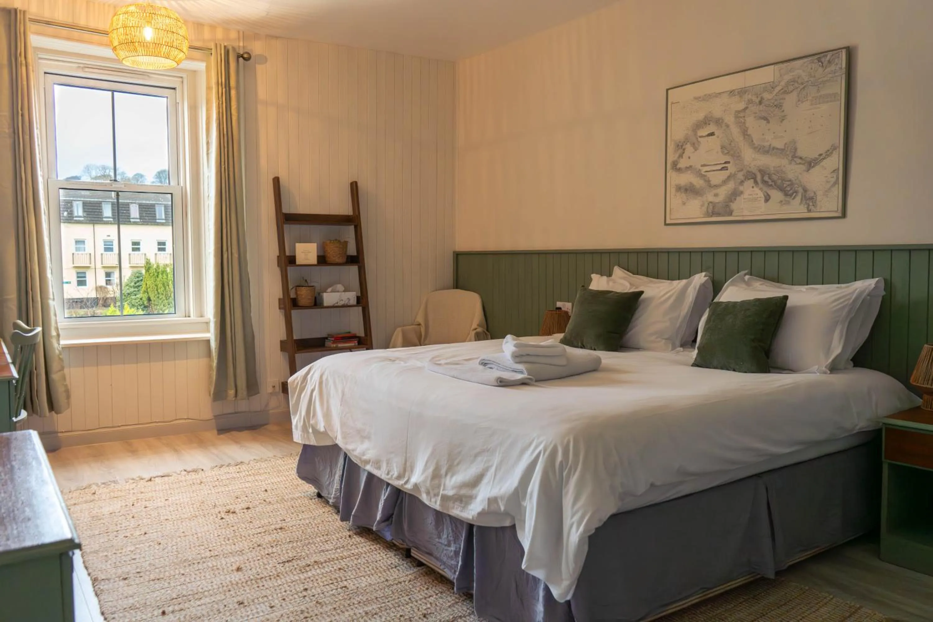 Bed in Western Isles Hotel