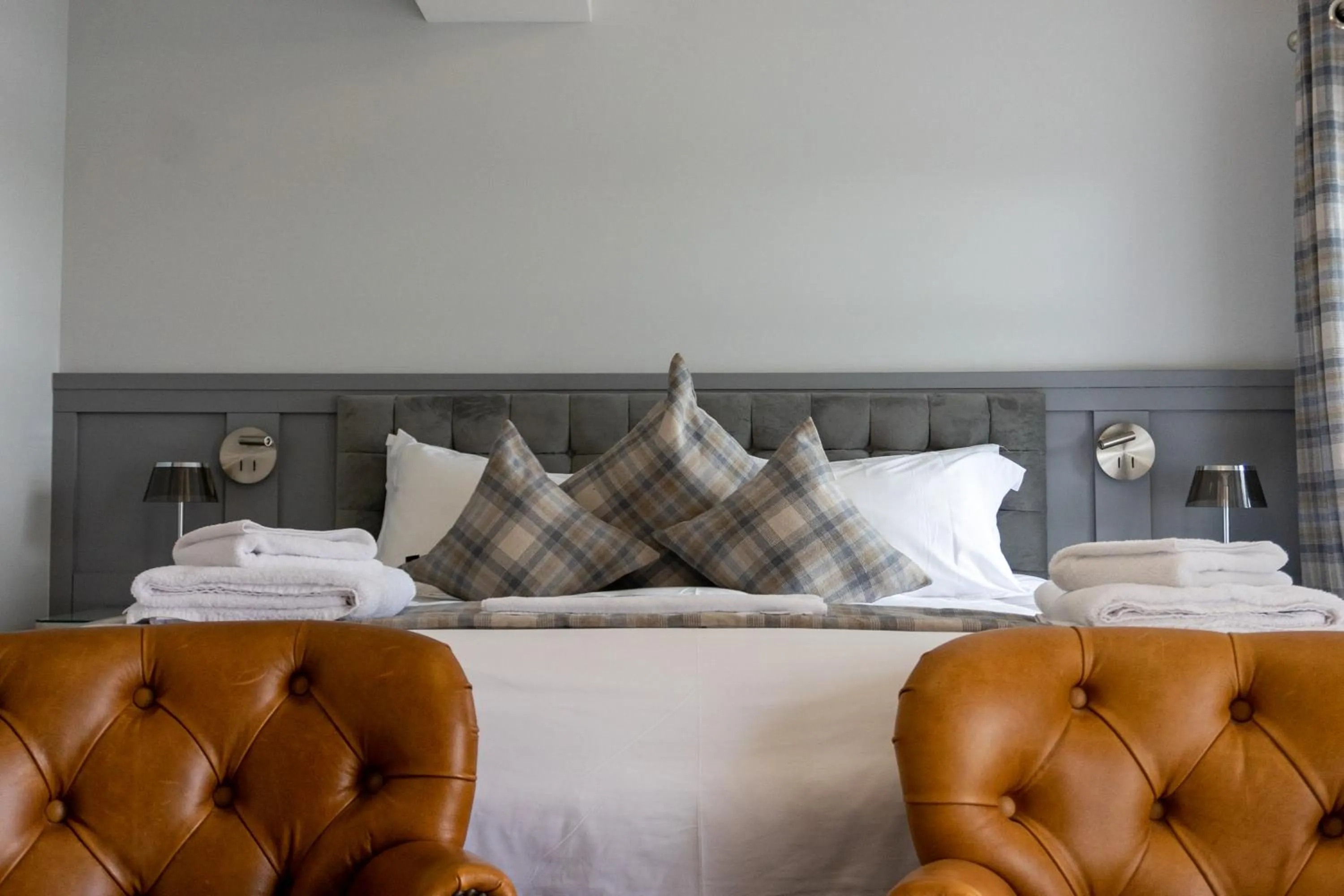 Bed in Western Isles Hotel
