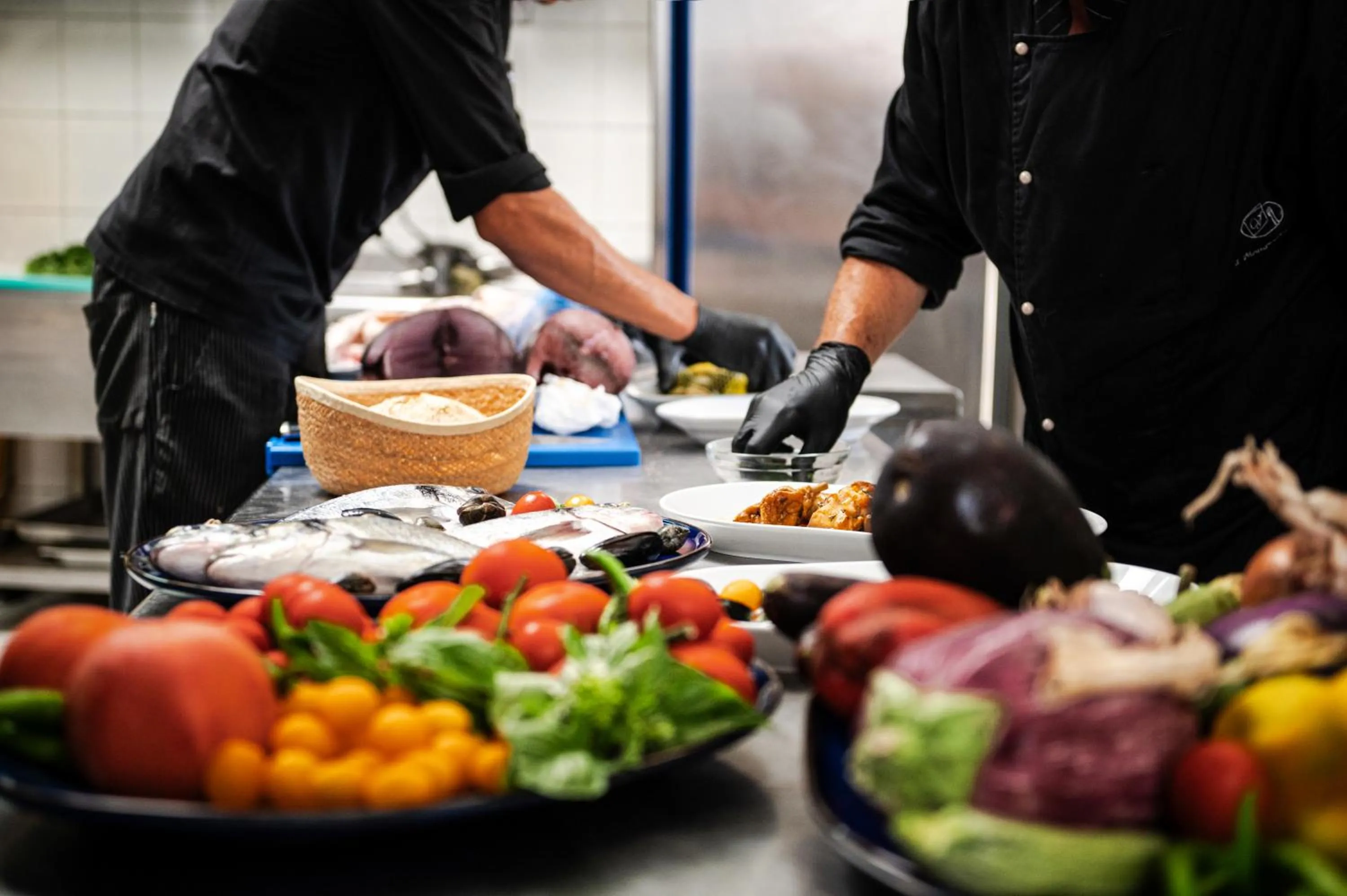 kitchen in Poggio Aragosta Hotel & Spa