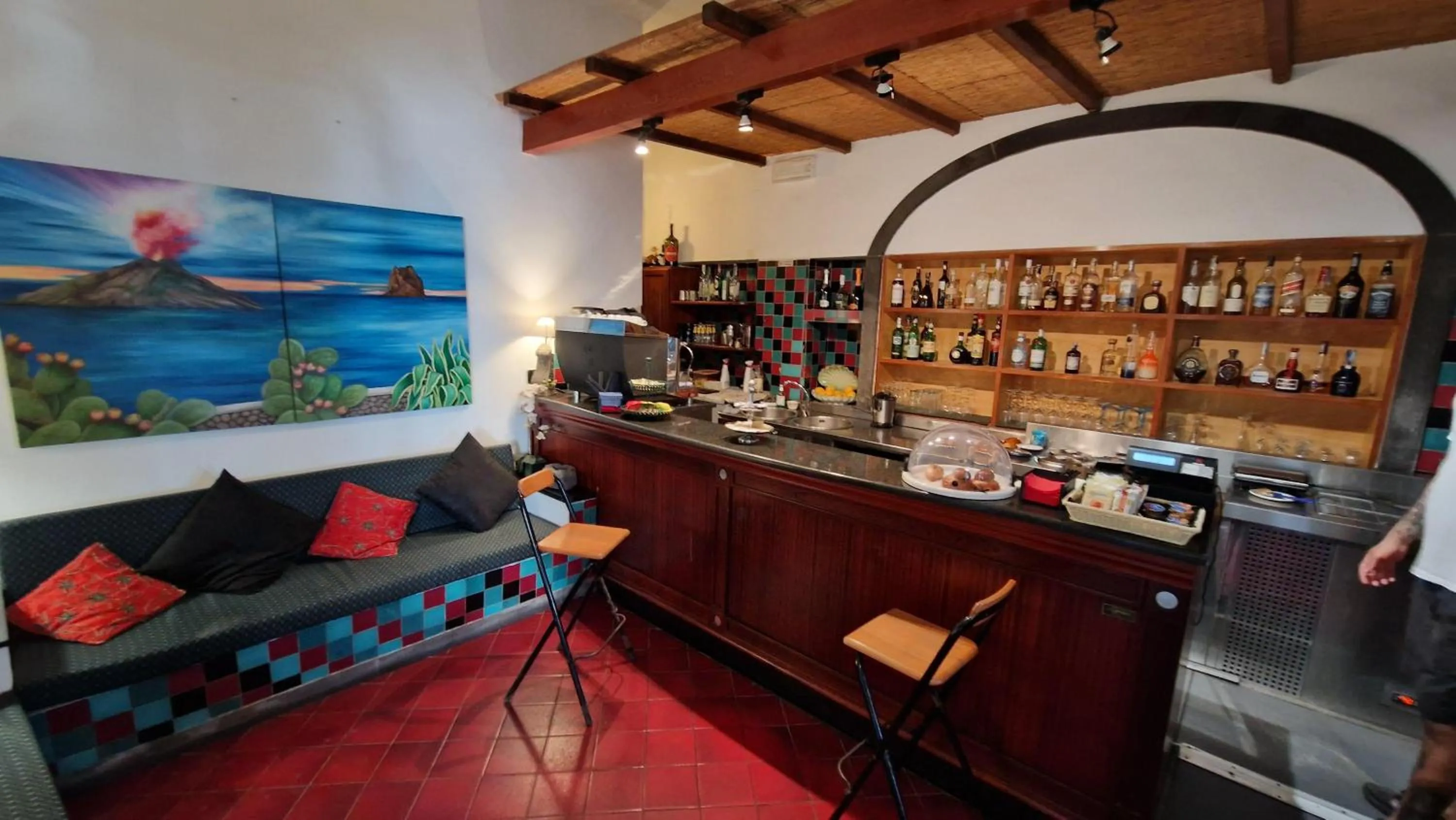 Lounge or bar in La Sirenetta Park Hotel
