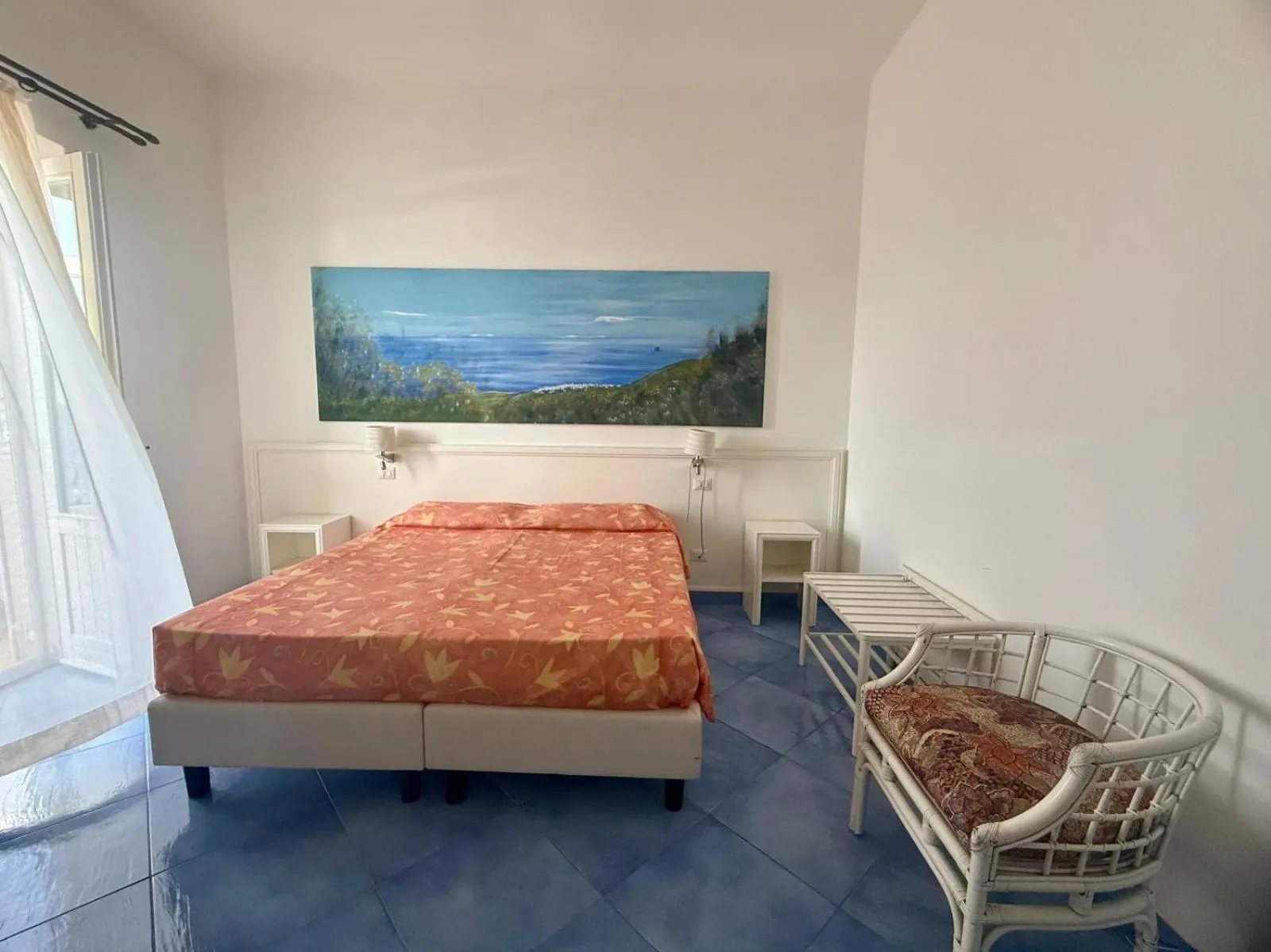 Bed in La Sirenetta Park Hotel