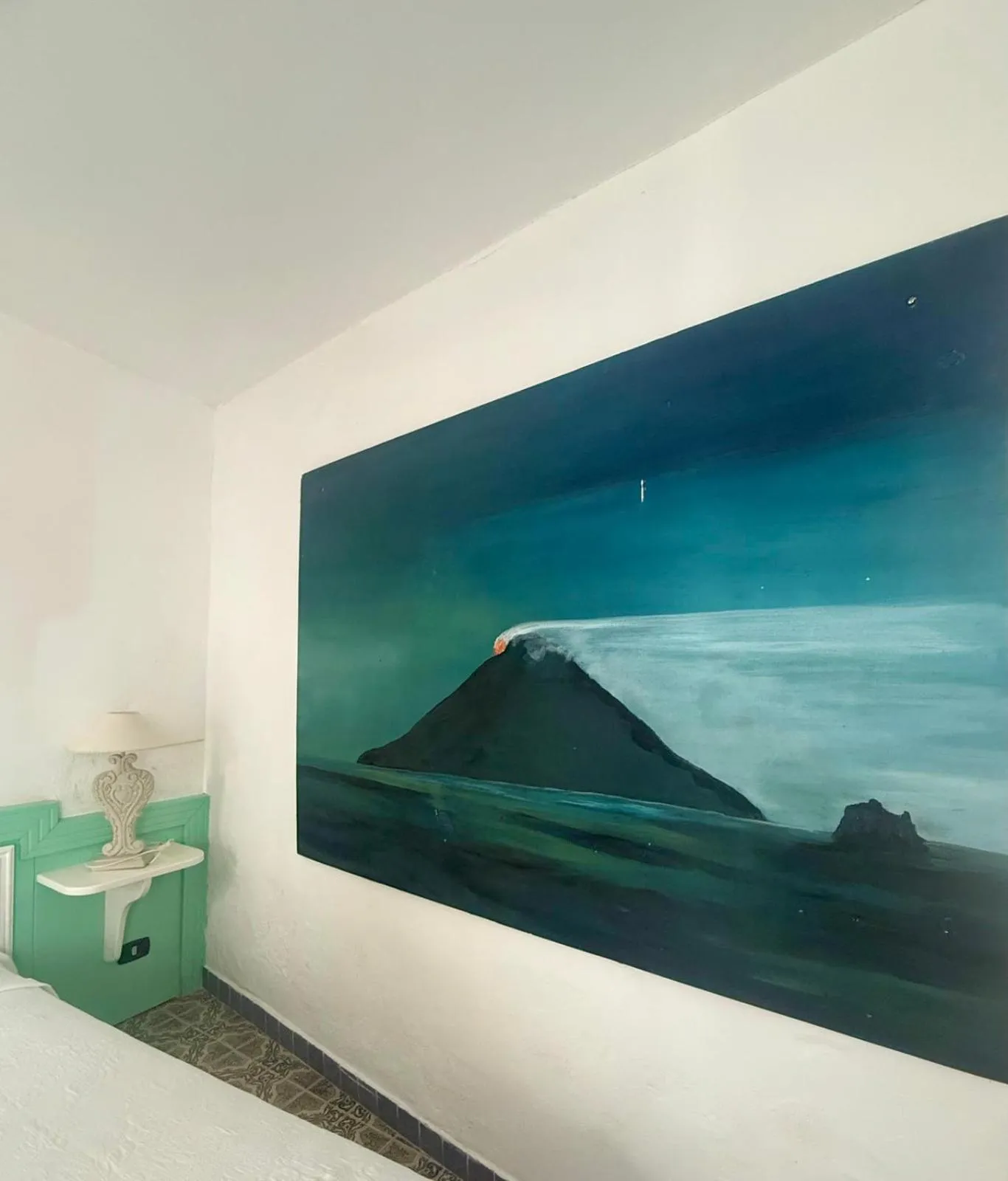 Decorative detail in La Sirenetta Park Hotel