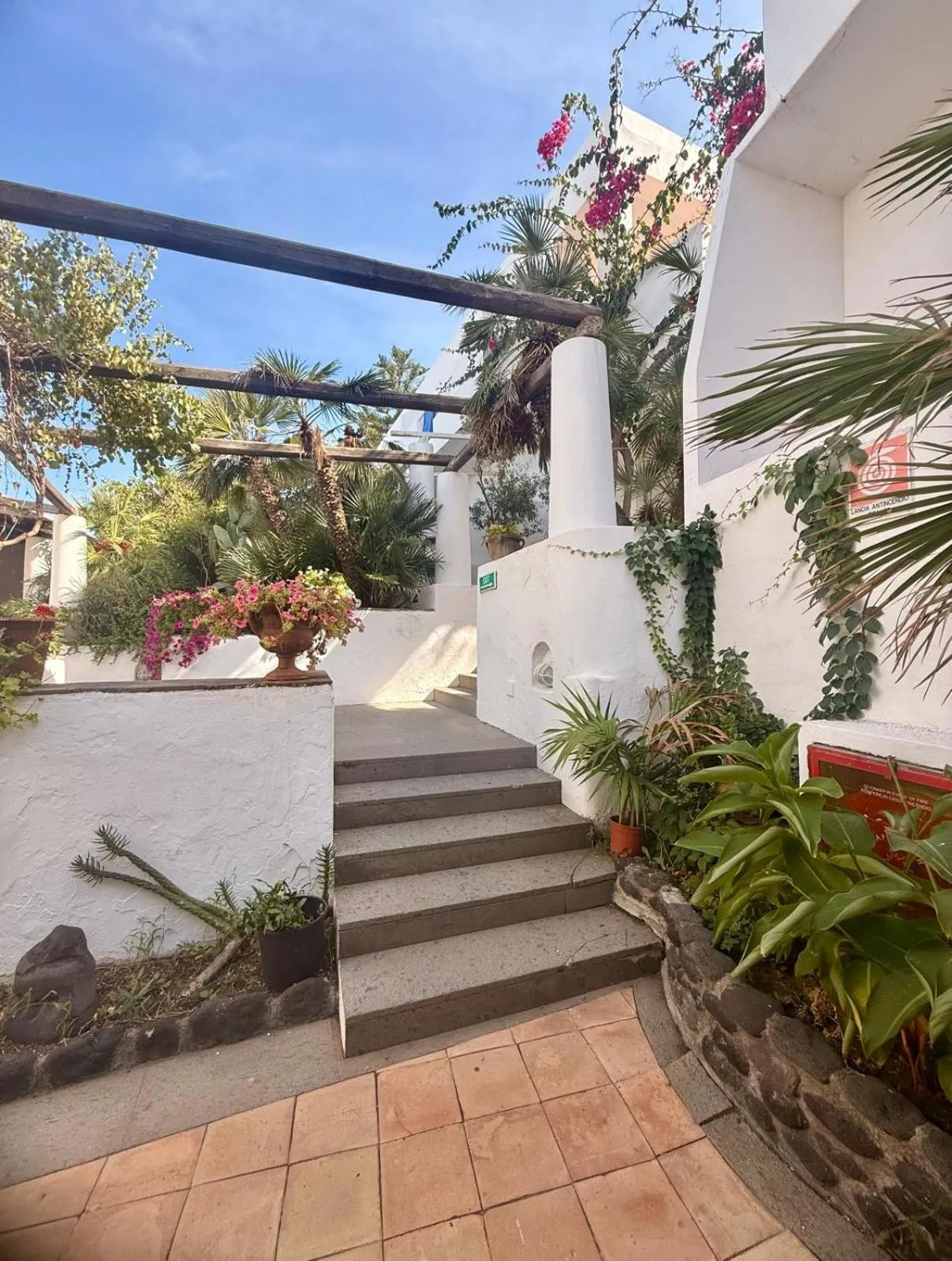 Garden in La Sirenetta Park Hotel