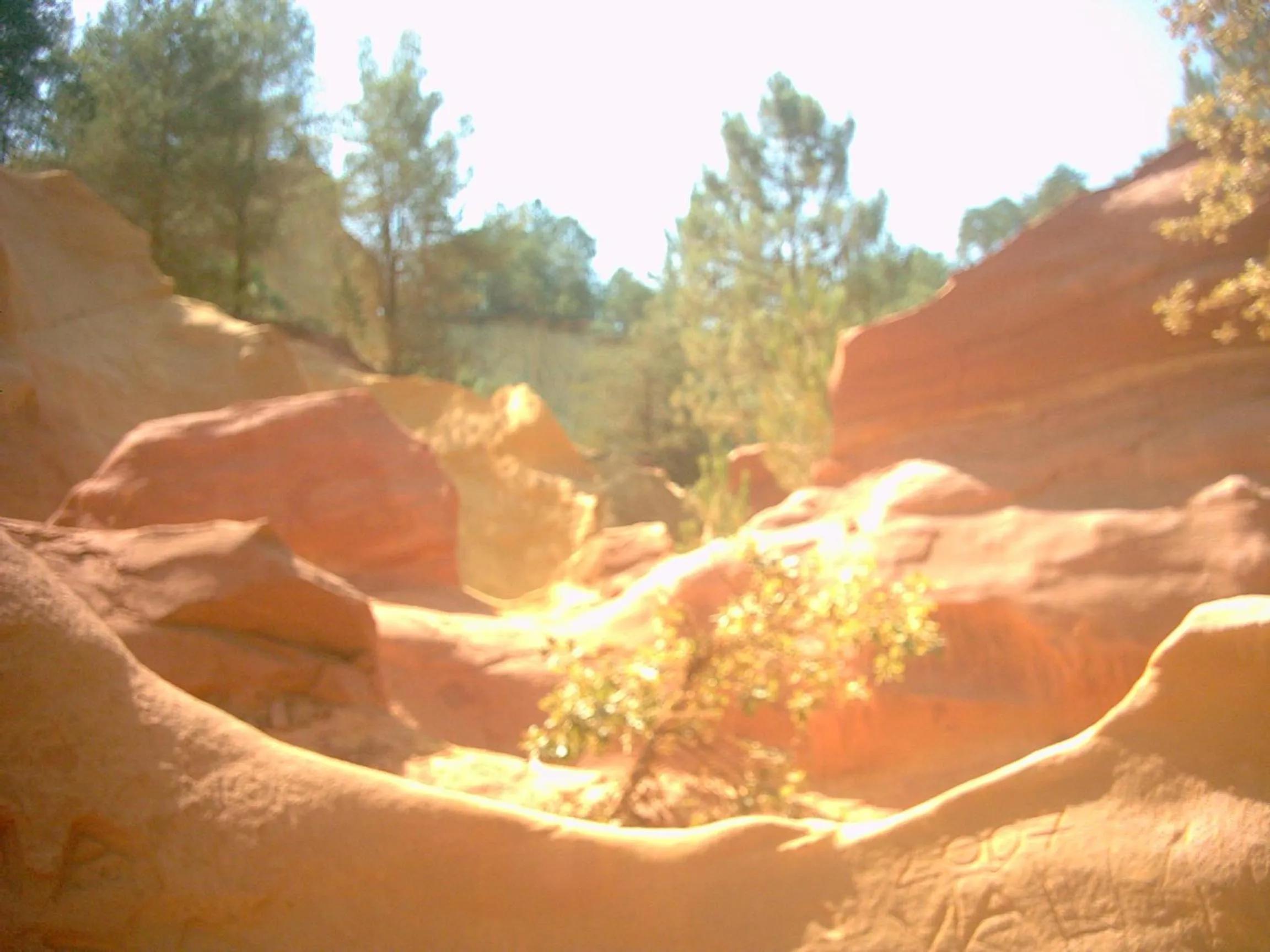 Natural landscape in La Colline des Ocres Village de vacances 3 étoiles