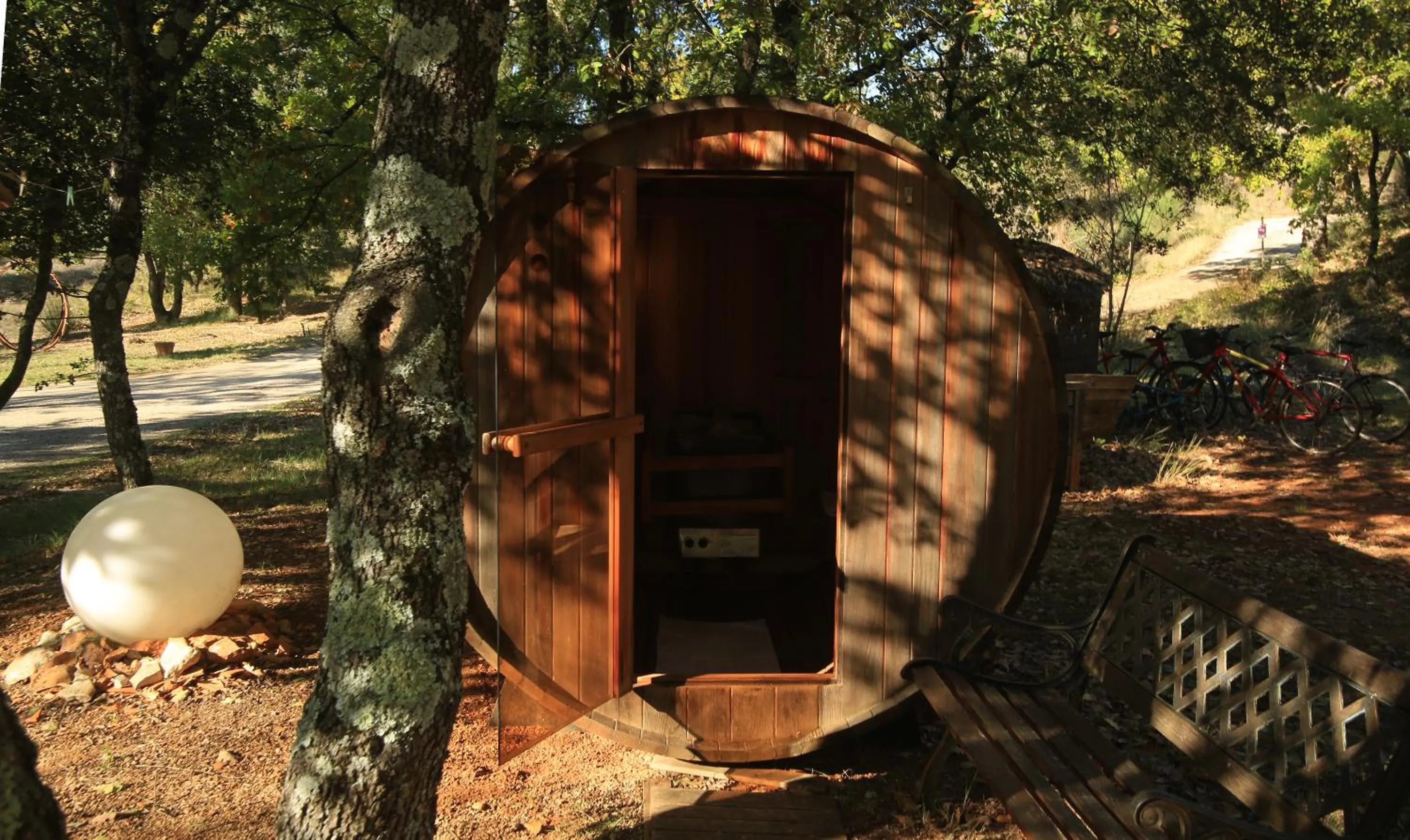 Sauna in La Colline des Ocres Village de vacances 3 étoiles