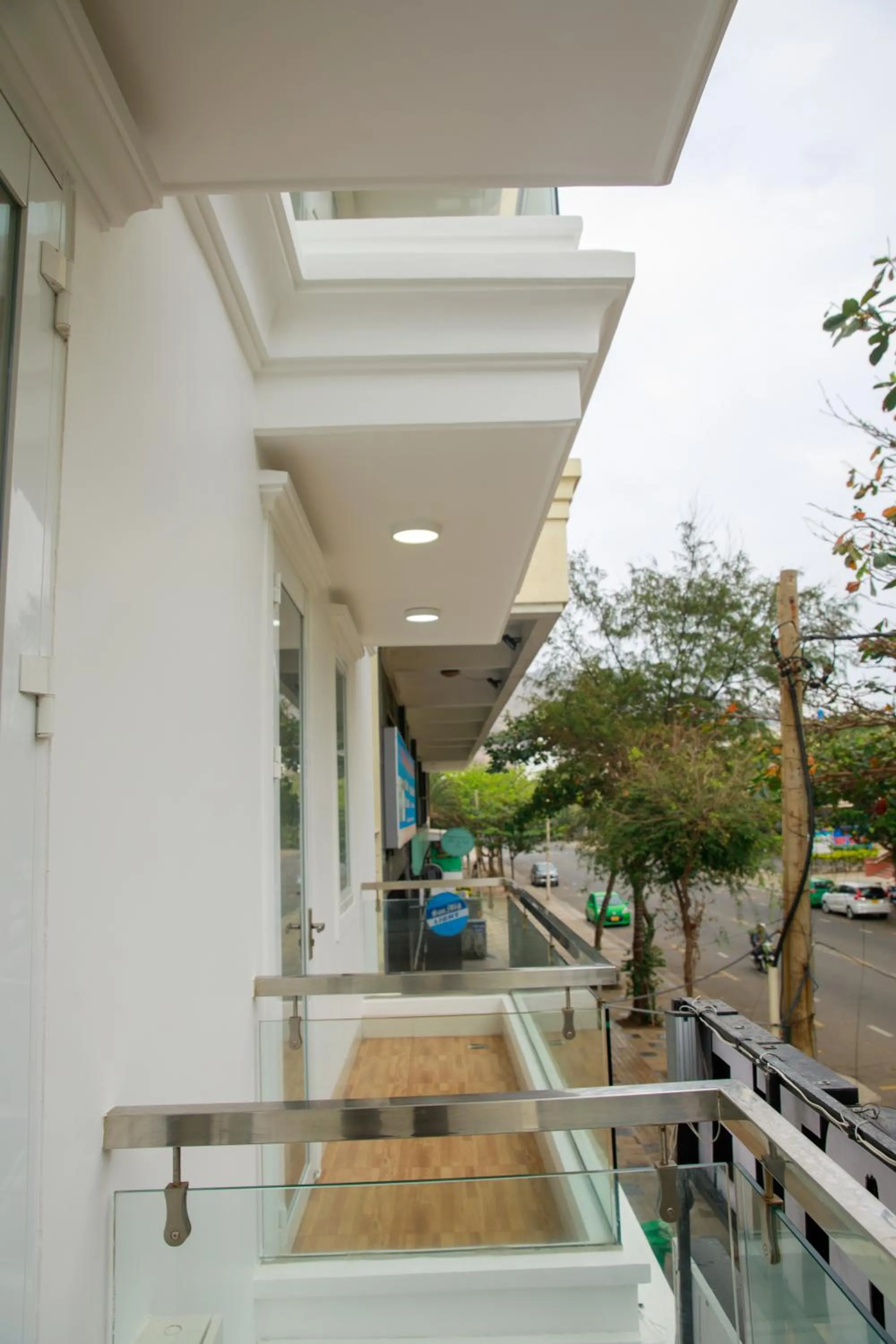 Street view in Novena Hotel